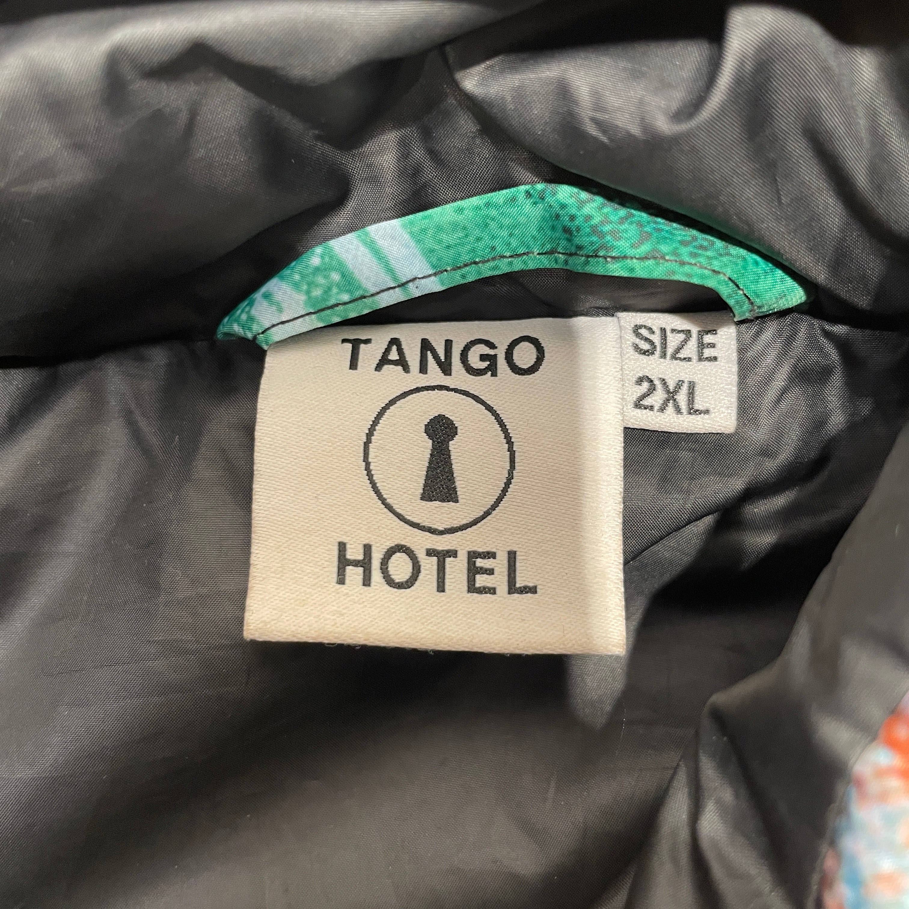 TANGO HOTEL/Puffer Jkt/XXL/Cotton/MLT/All Over Print/ view 3