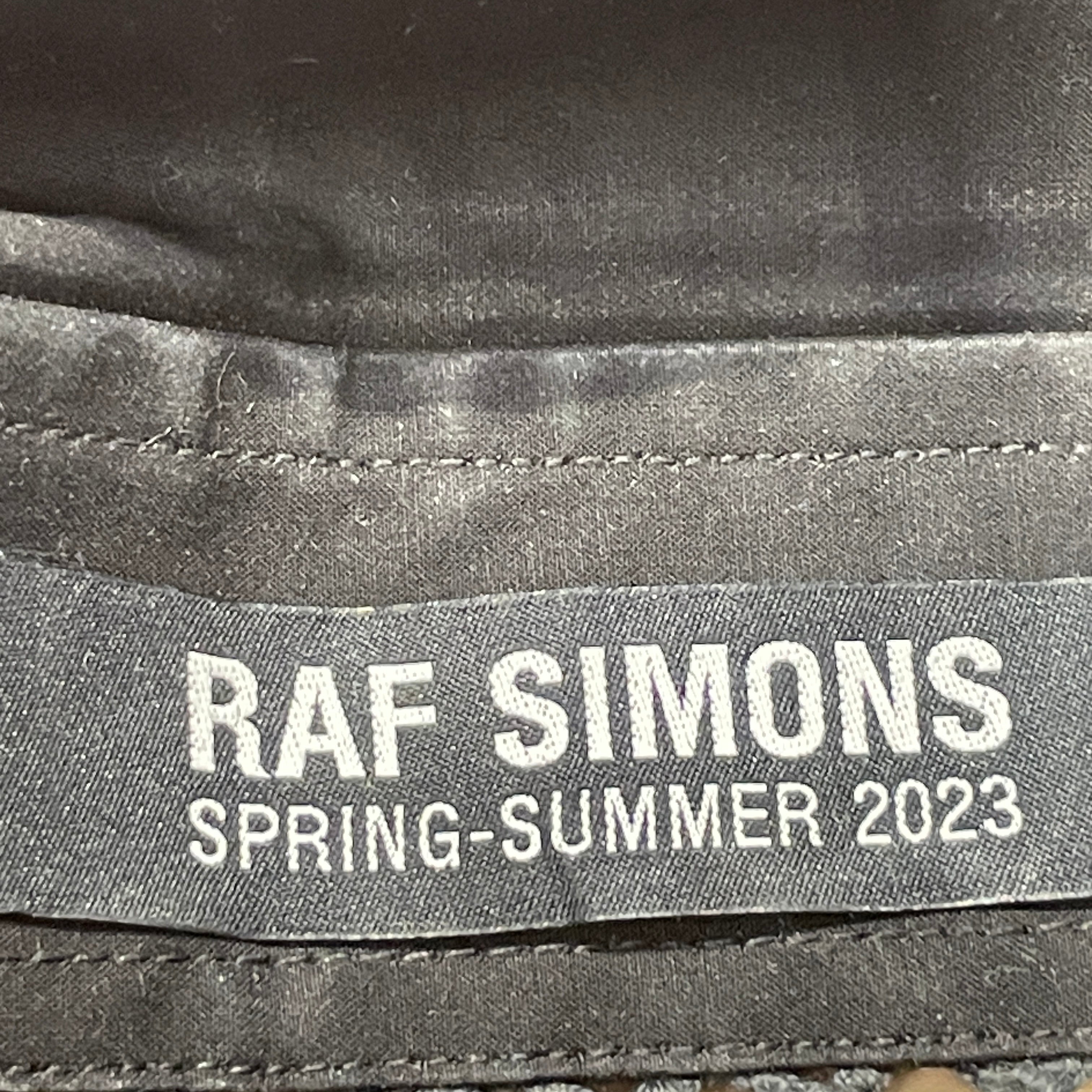 RAF SIMONS/Heavy Sweater/50/Cotton/BLK/SPRING/SUMMER 2023 view 5