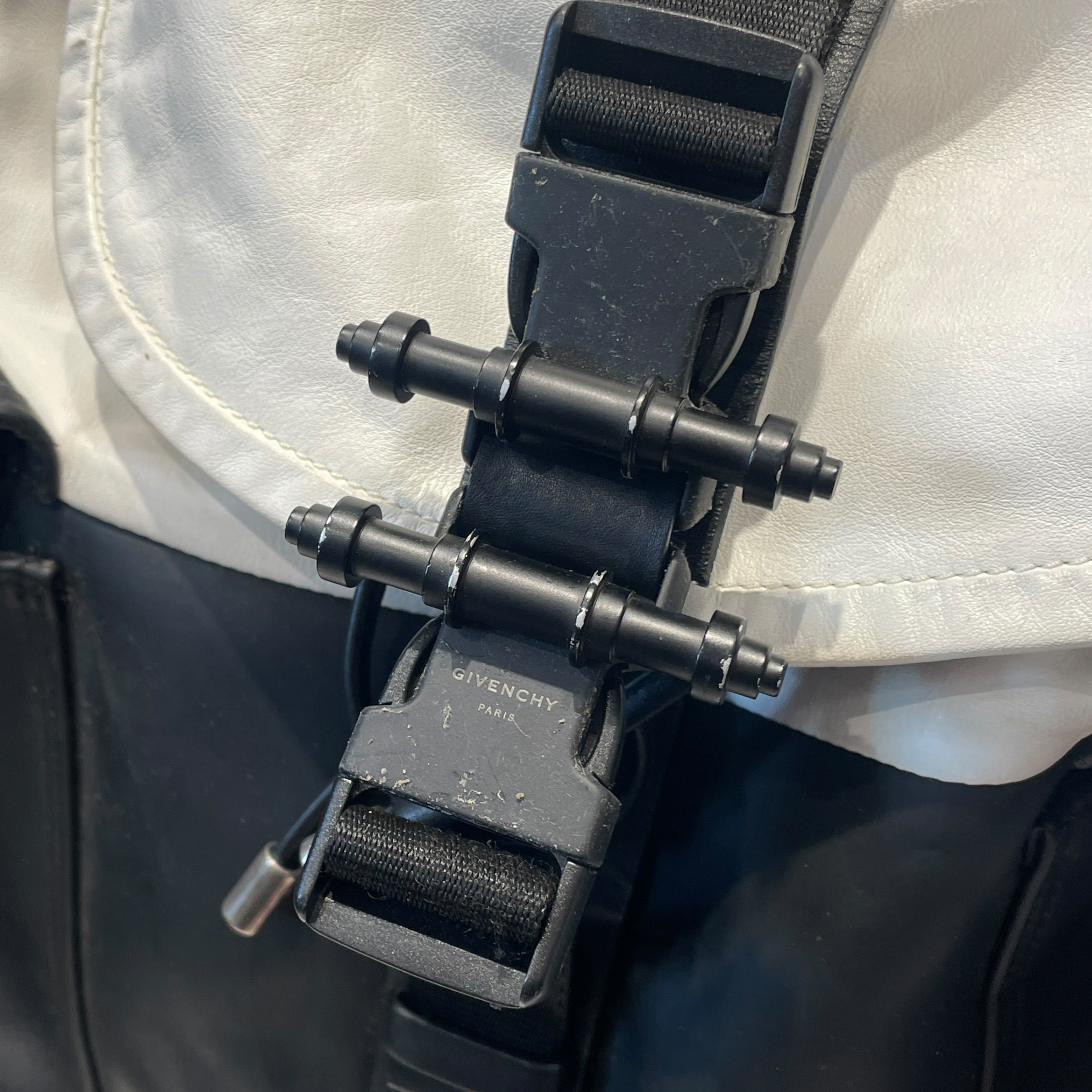 GIVENCHY/Backpack/Leather/BLK/OBSEDIA BLACK/WHITE view 4