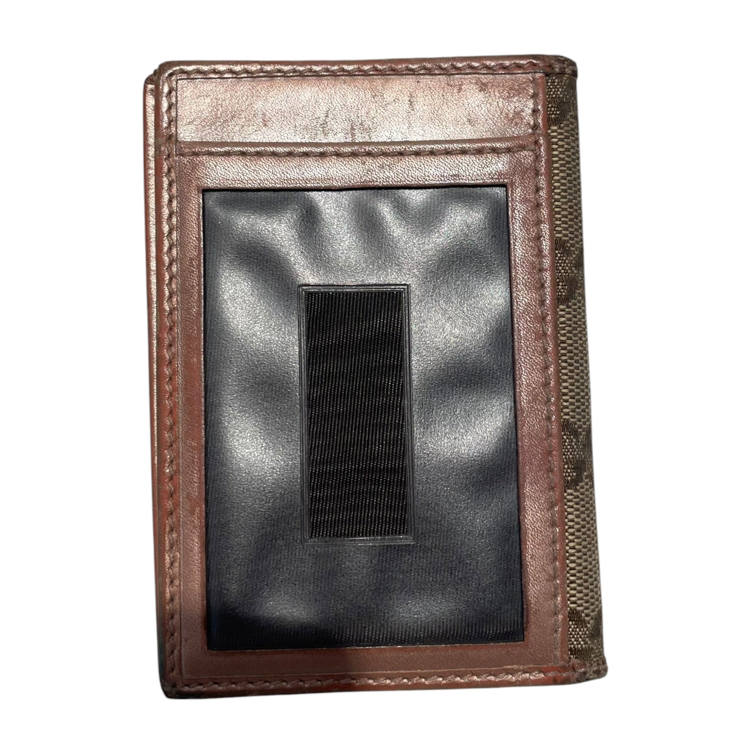 GUCCI/Wallet/Monogram/Cotton/BRW/L's/Gucci Lovely heart Wallet view 2