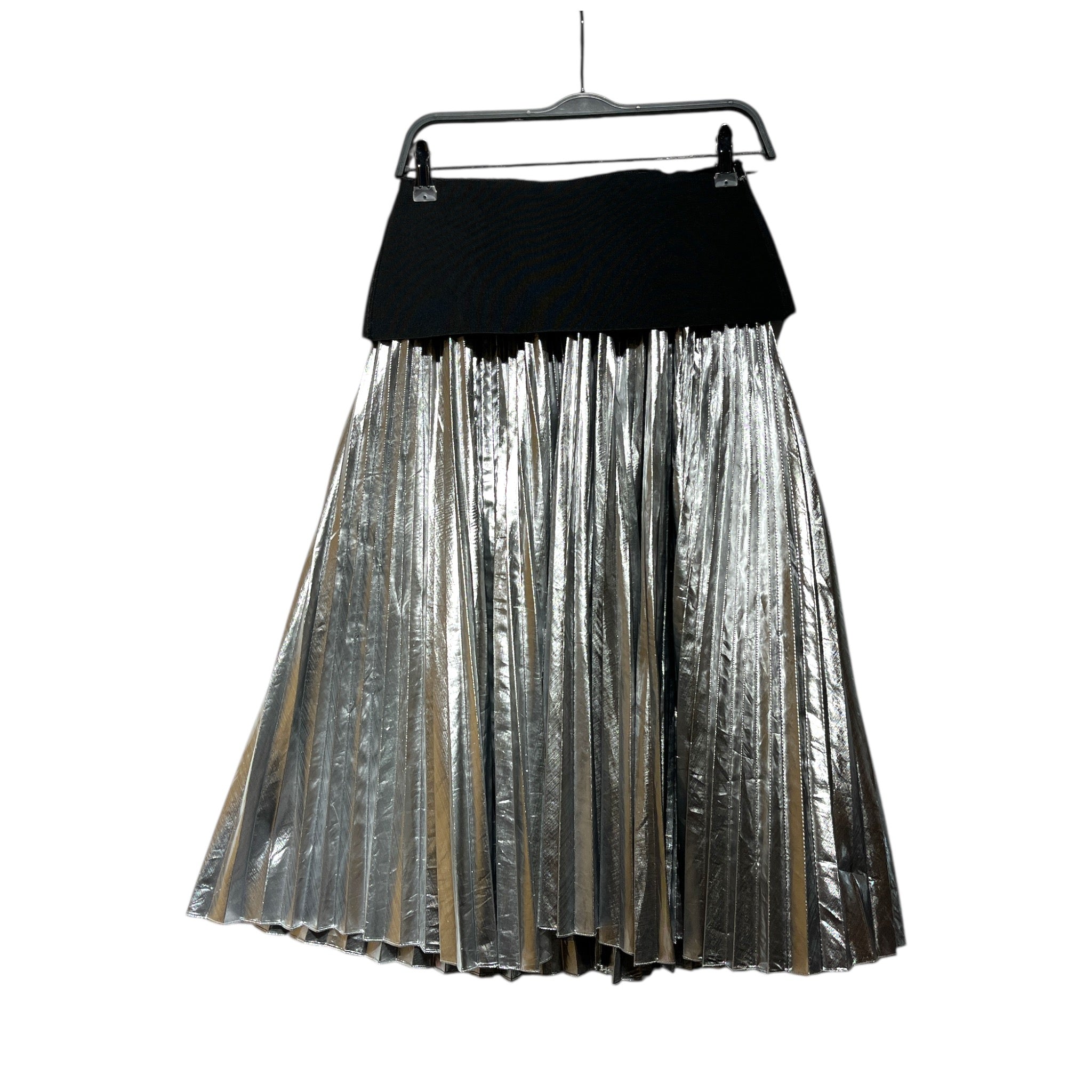 BALENCIAGA/Long Skirt/36/SLV/METALLIC view 1