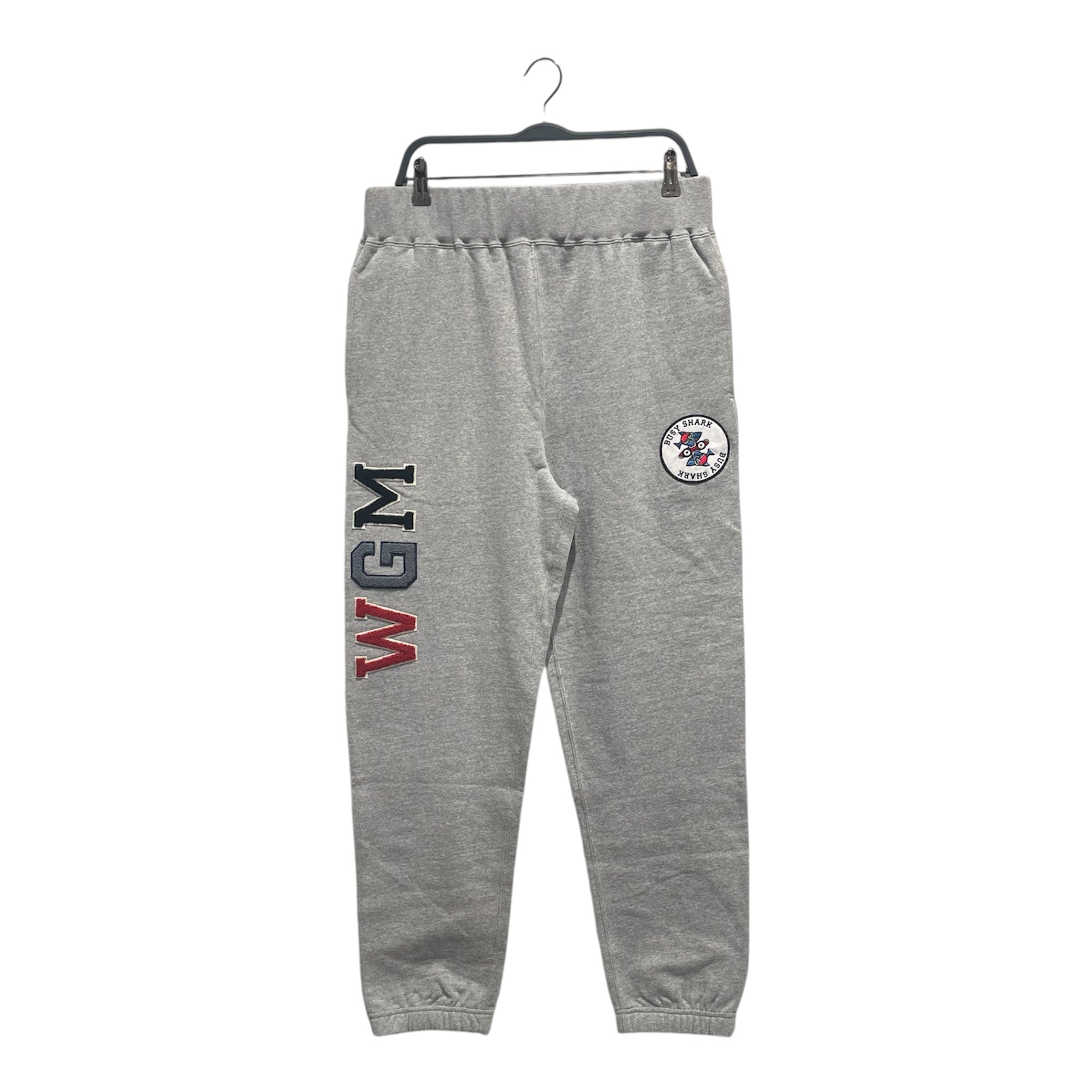 A BATHING APE/Pants/L/Cotton/GRY/patches view 1