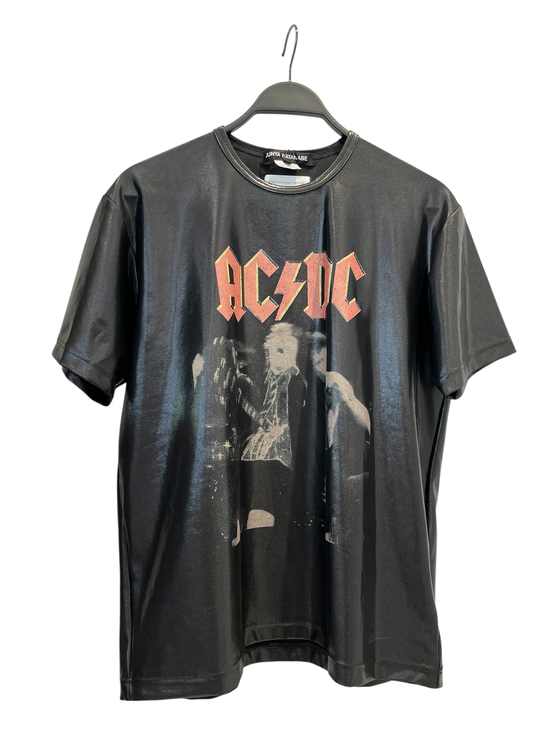 JUNYA WATANABE COMME des GARCONS/T-Shirt/M/Polyester/BLK/Graphic/ACDC SHIRT view 1