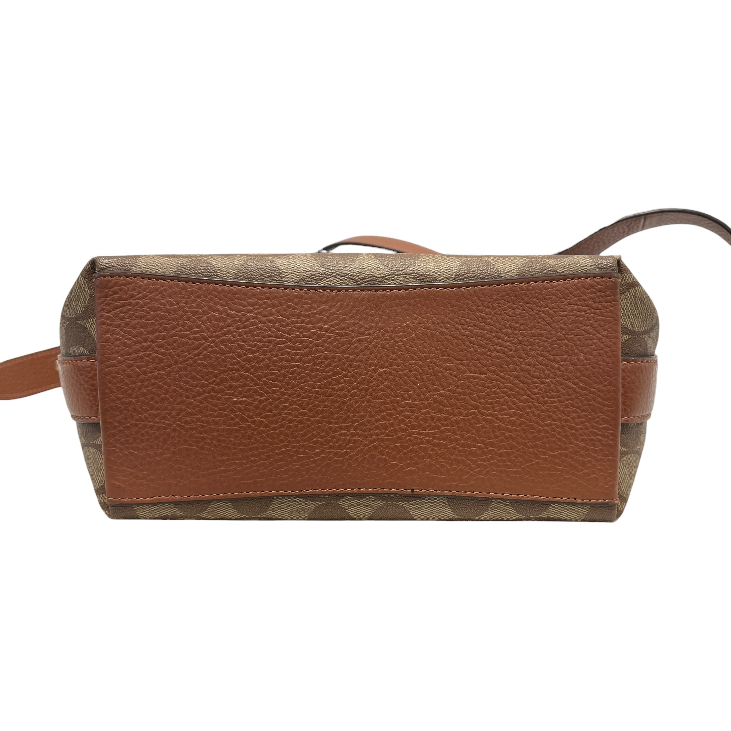 COACH/Hand Bag/Leather/BRW/MONOGRAM view 4