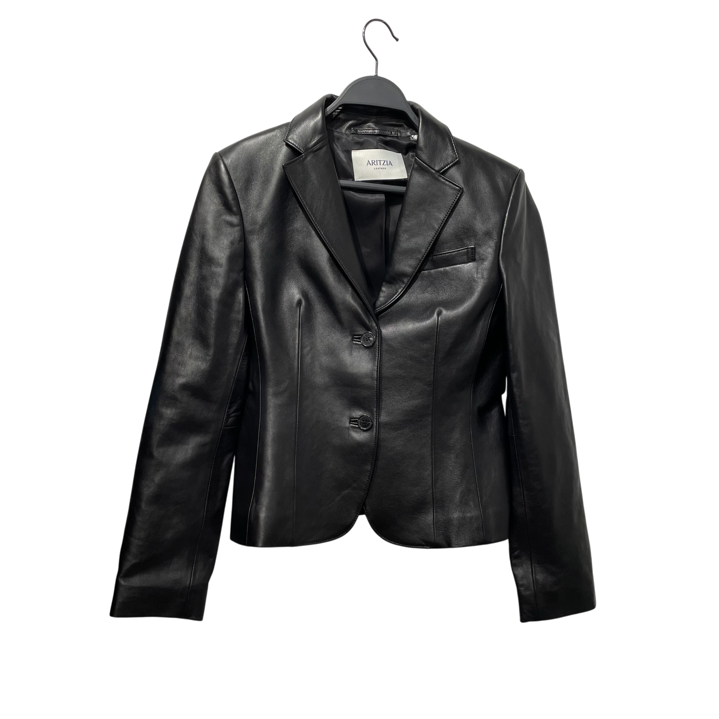 ARITZIA/Leather Jkt/4/Leather/BLK/GILLIAN view 1
