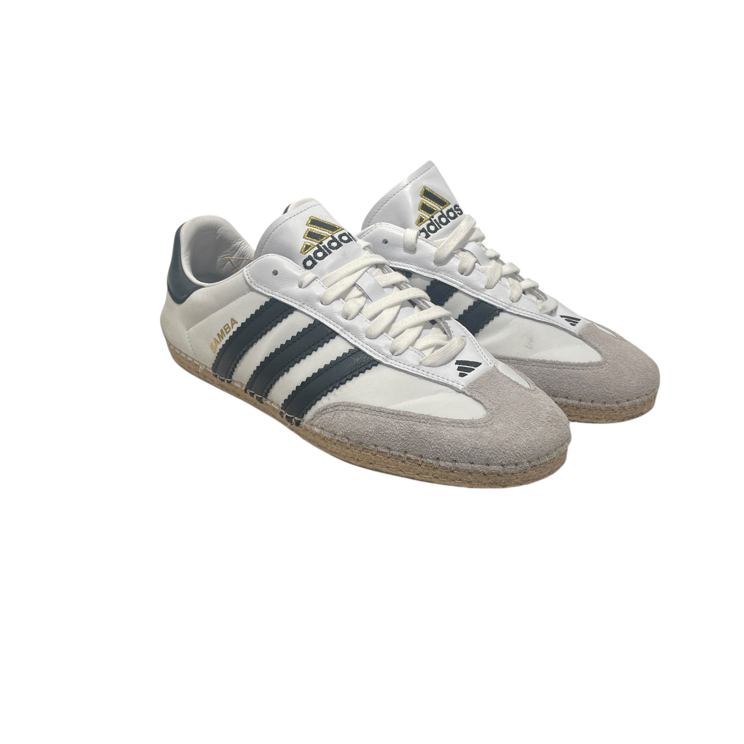 adidas/Low-Sneakers/US 10.5/Cotton/WHT/saMBA view 1