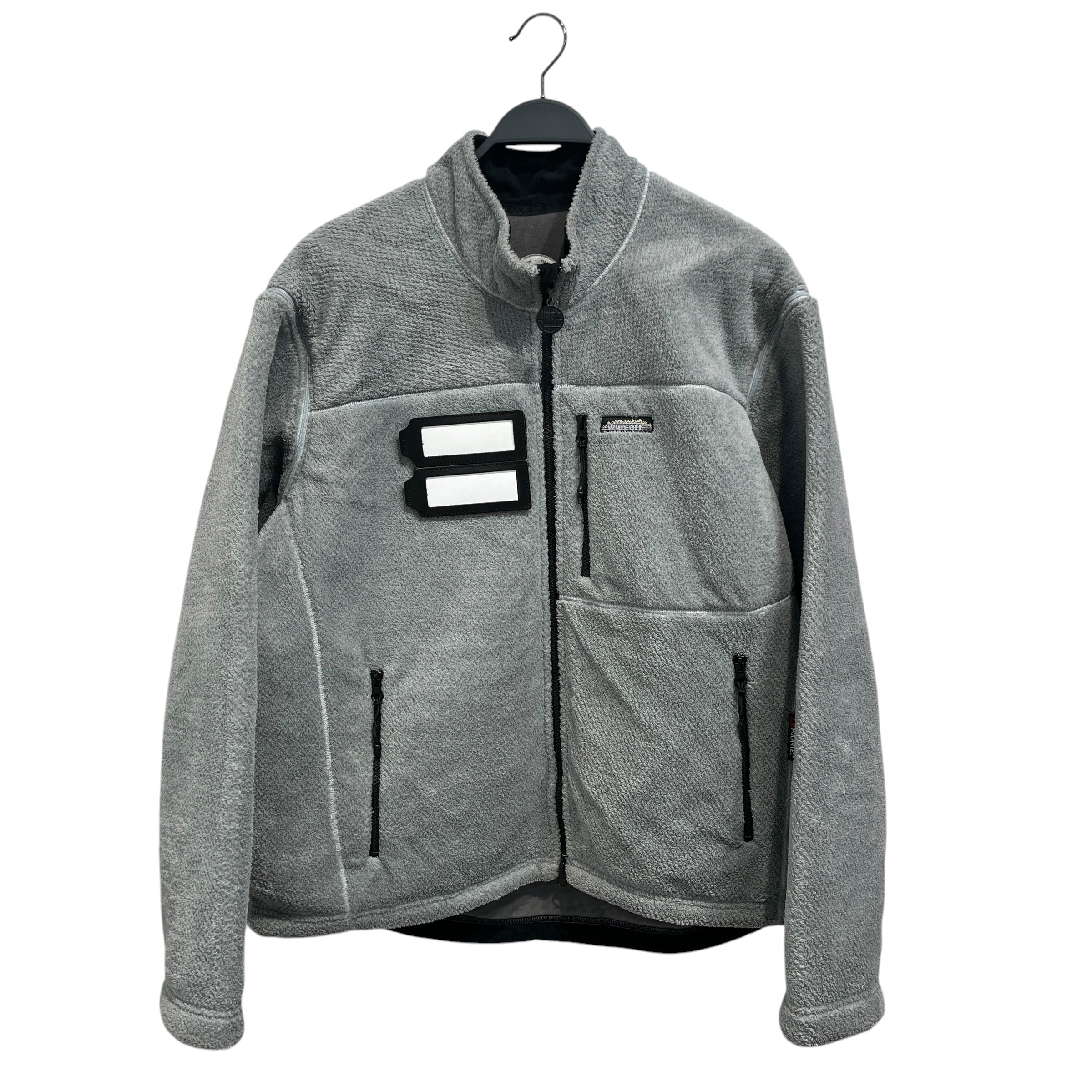 WUN-OFF/Fleece Jkt/L/Cotton/GRY/WUN OFF ZIP UP view 1
