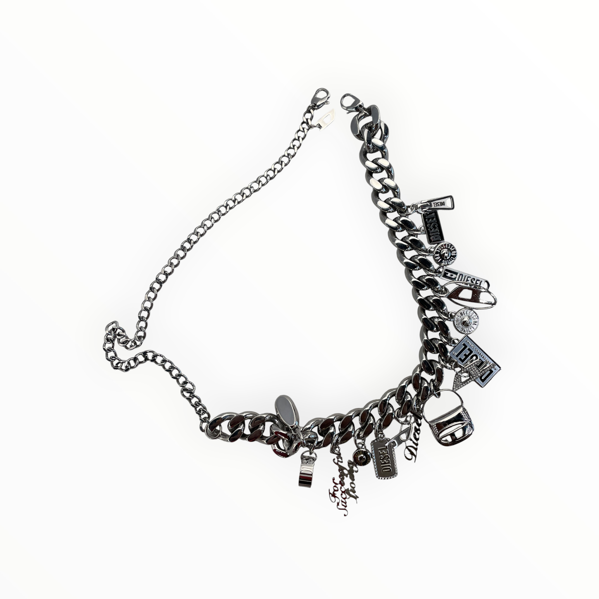 DIESEL/Necklace/Stainless/SLV/L's/ view 3