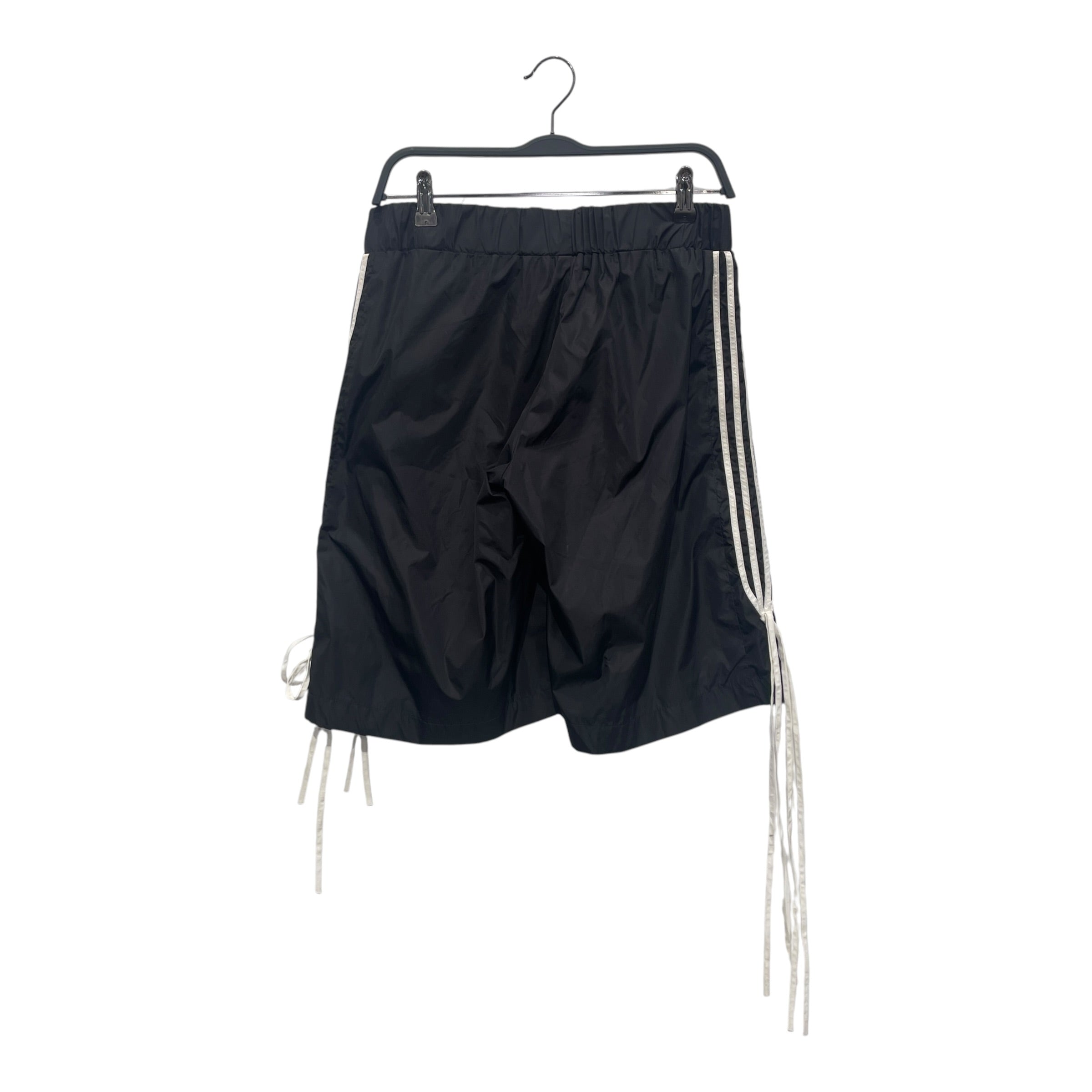 FIDAN NOVRUZOVA/Shorts/M/Stripe/Nylon/BLK/4 WHT STRIPE TO TIES view 2