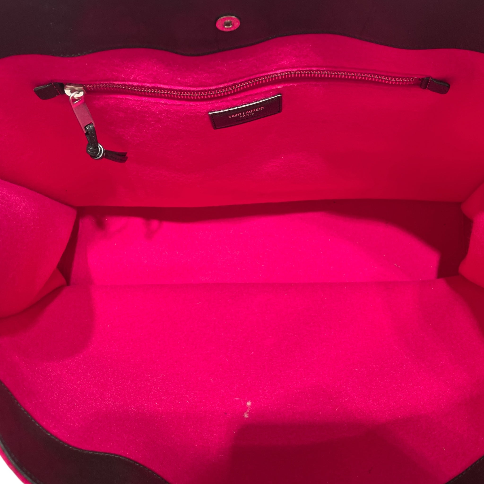 YVES SAINT LAURENT/Tote Bag/PNK/Felt Rive Gauche Large Tote view 4