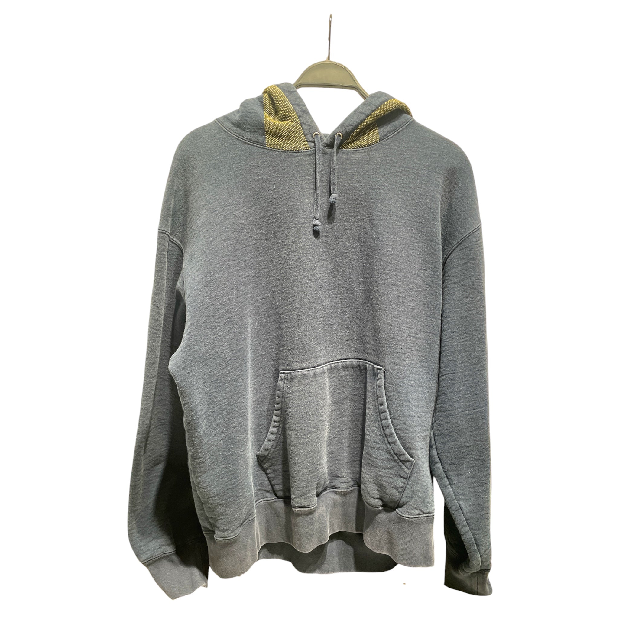 Supreme/Hoodie/L/Cotton/BLU/jacquard striped hoodie /navy view 1
