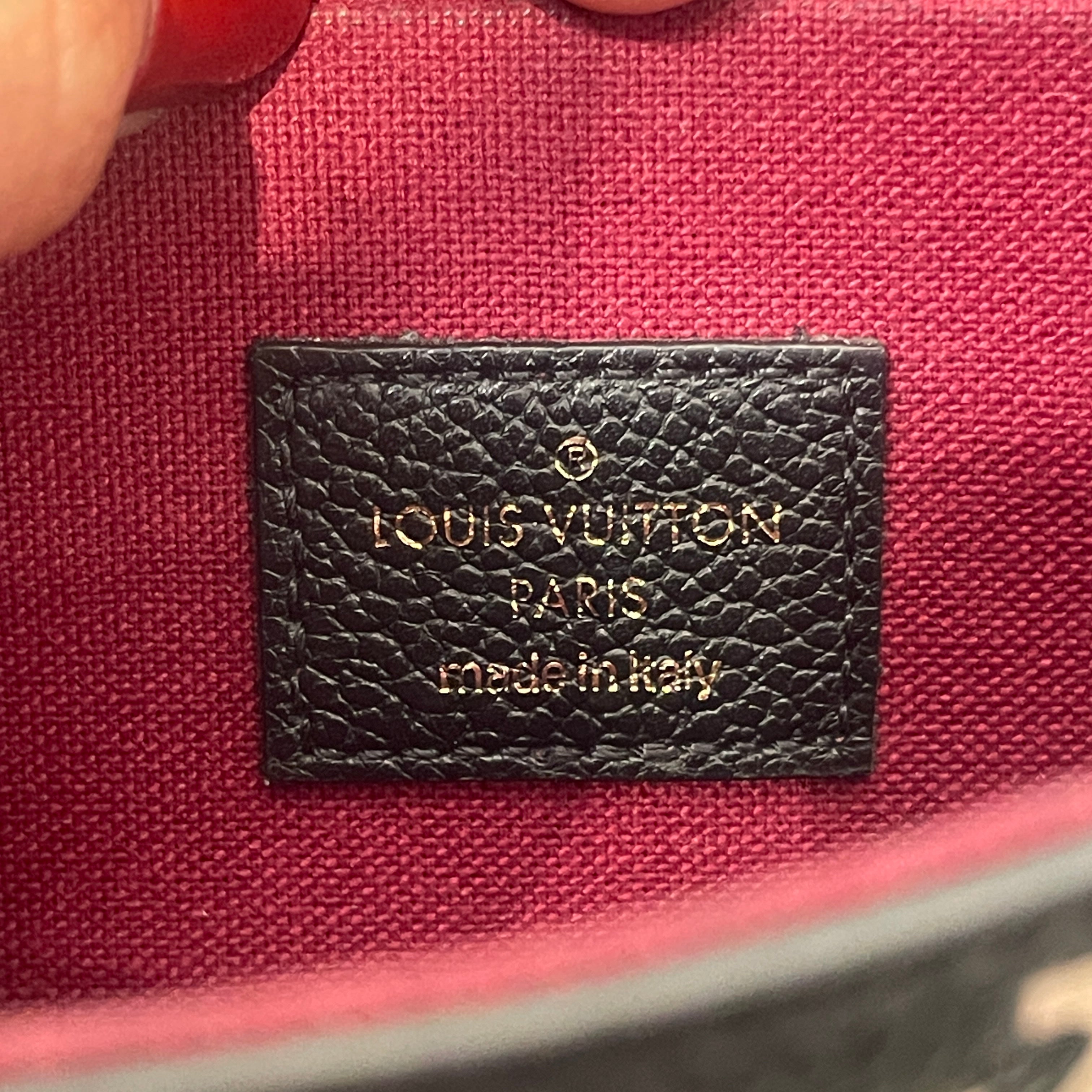 LOUIS VUITTON/Cross Body Bag/Monogram/Leather/BLK/POCHETTE FELICIE view 4