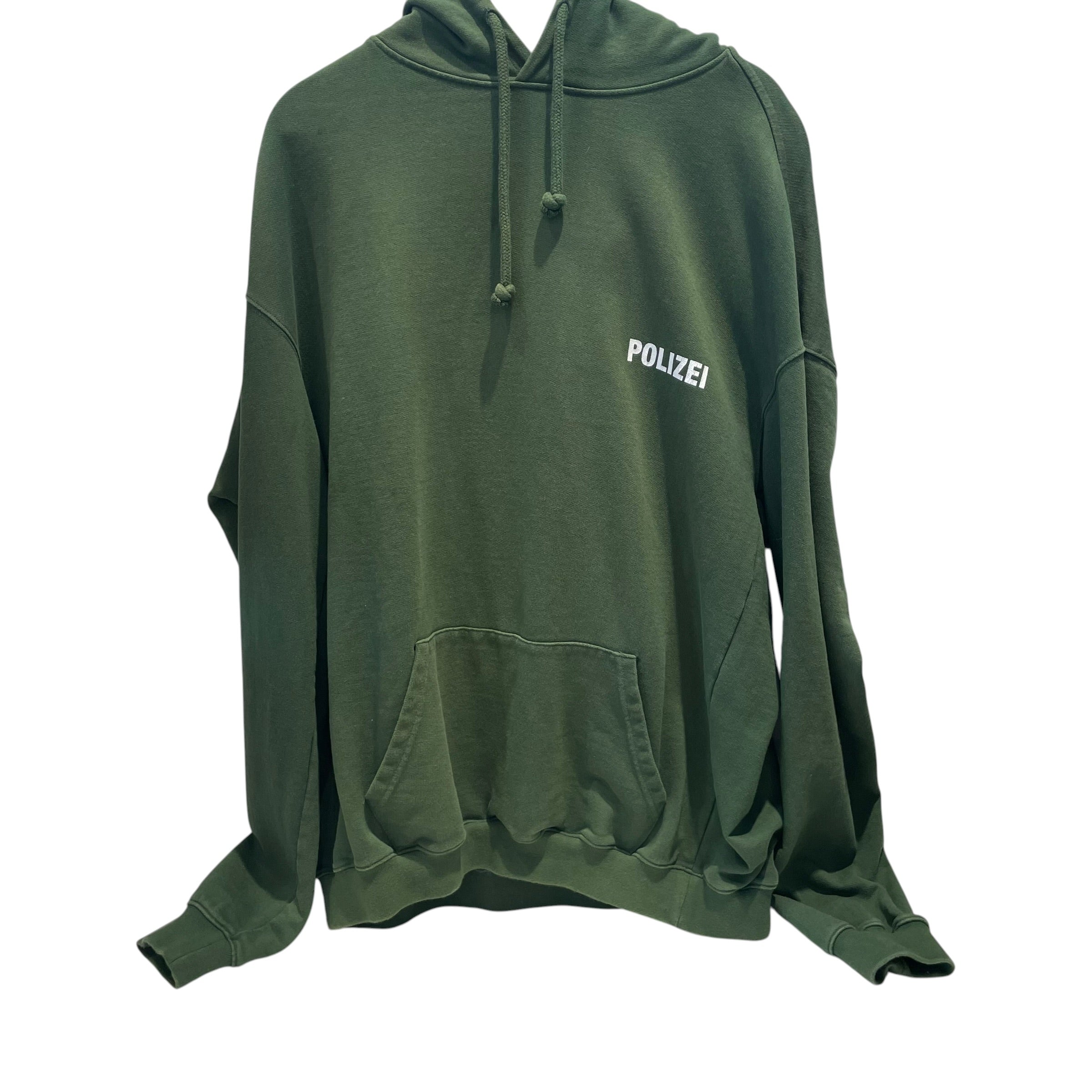 VETEMENTS/Hoodie/S/Cotton/GRN/Vetements OG view 1