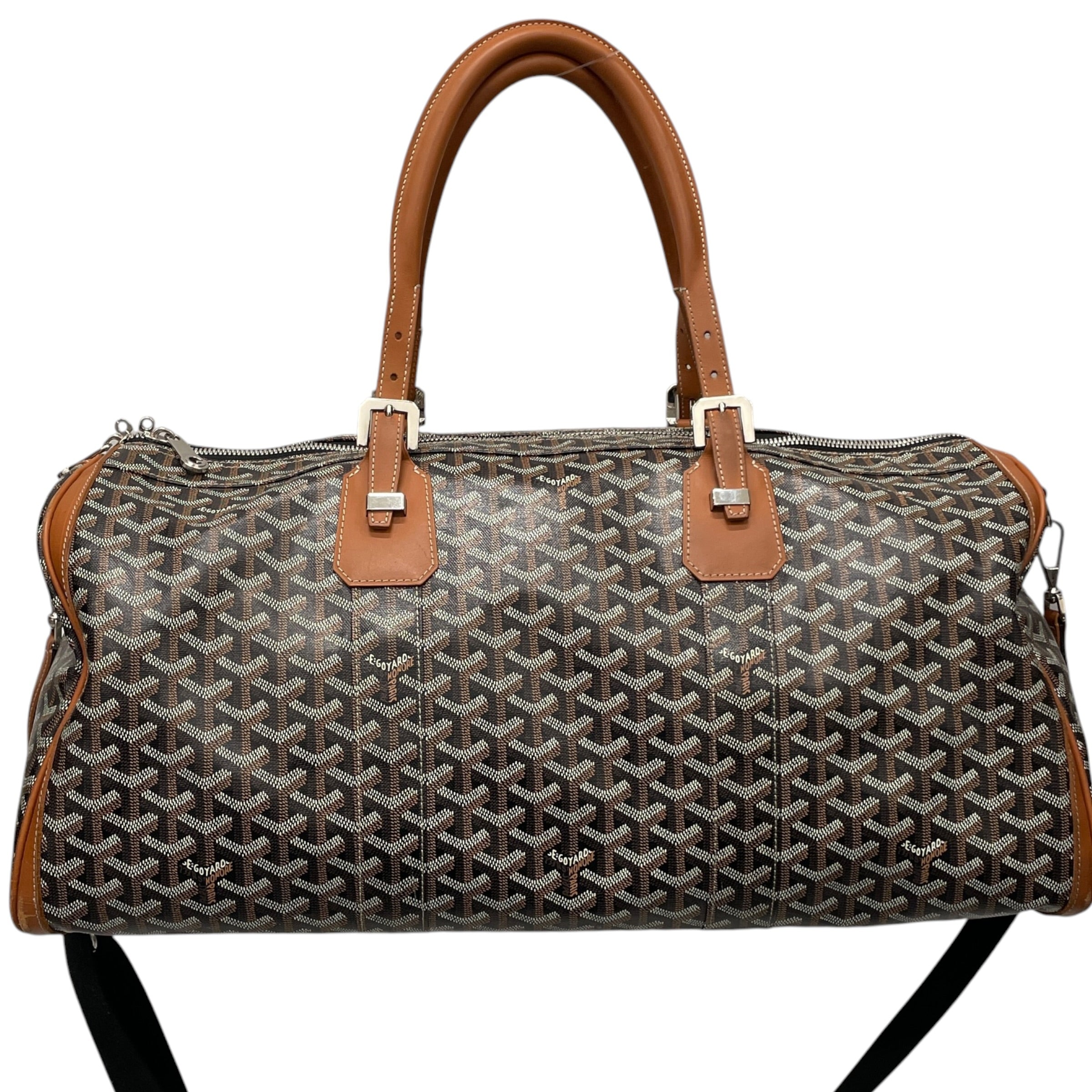 GOYARD/Tote Bag/Monogram/Leather/BRW/Bowling 55 Bag view 1