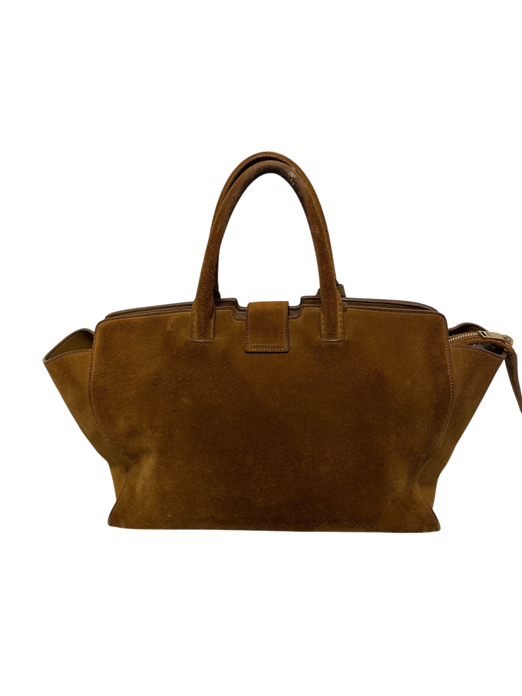 YVES SAINT LAURENT/Hand Bag/Suede/CML/ view 3