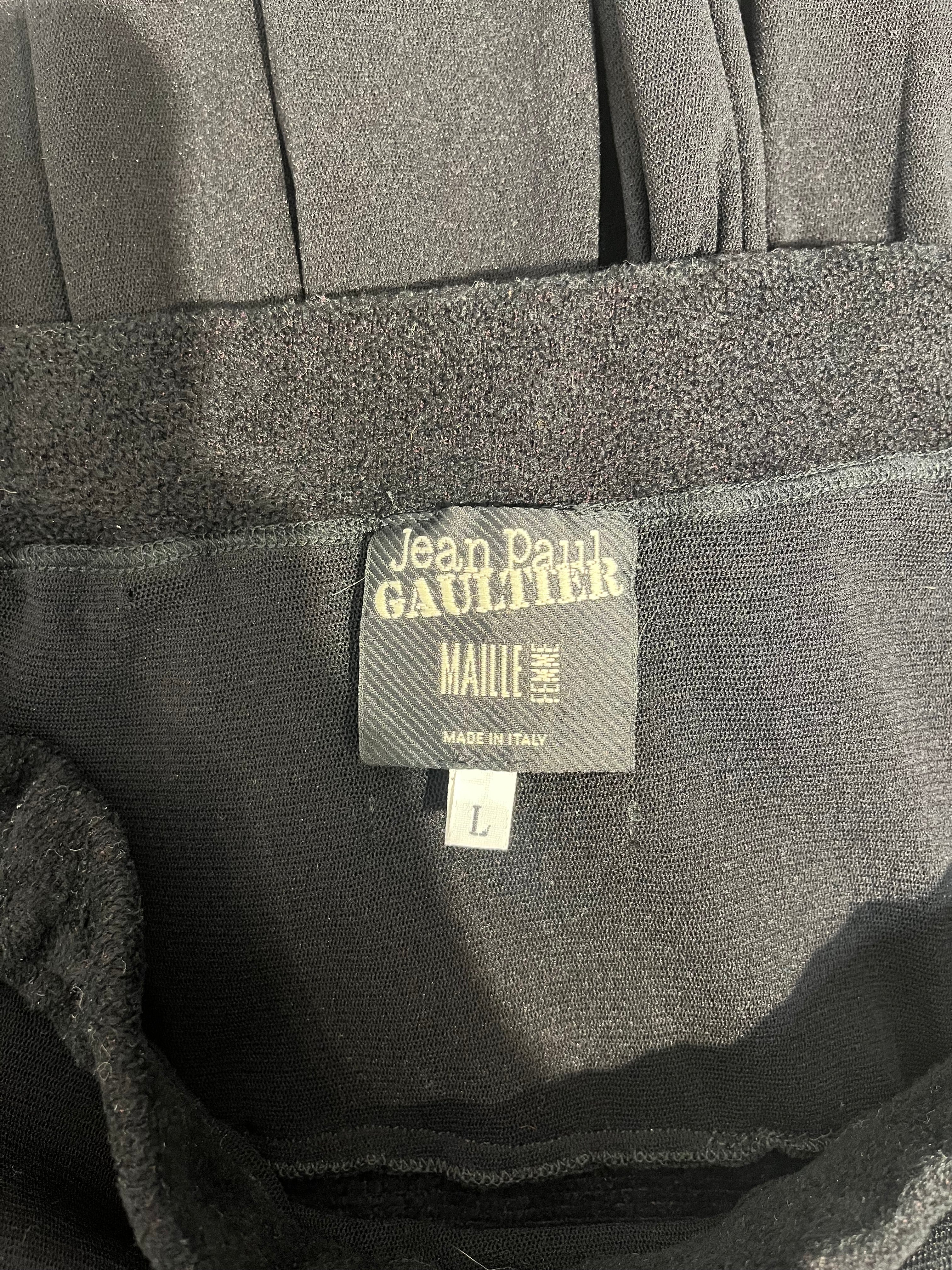 Jean Paul Gaultier/Skirt/L/Cotton/BLK/MESH SKIRT view 3
