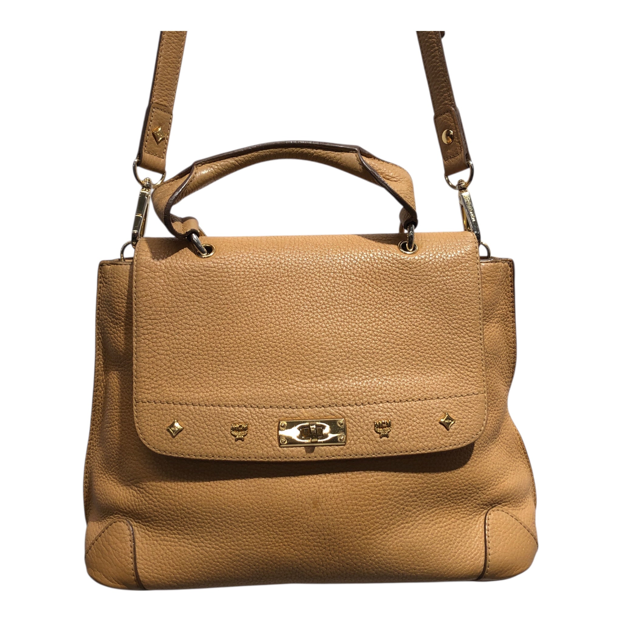 MCM/Hand Bag/Leather/CML/ view 2