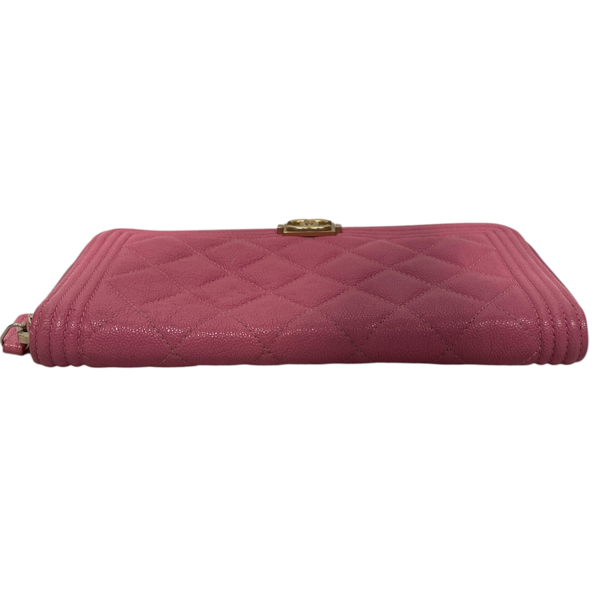 CHANEL/Wallet/Leather/PNK/L's/26896743 view 3