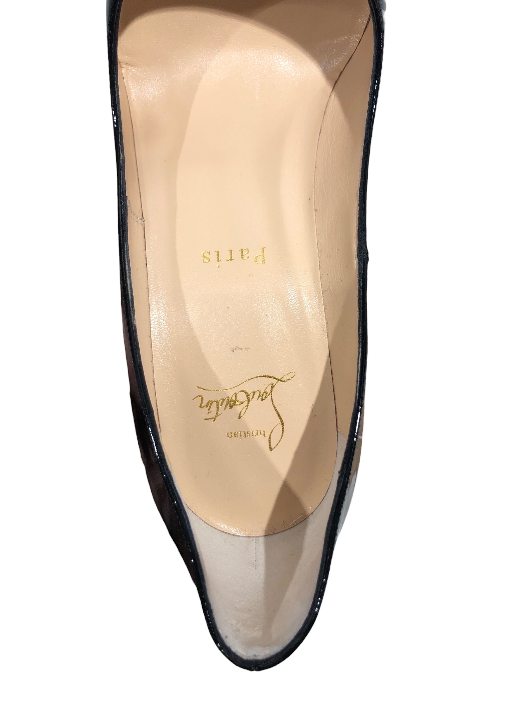 Christian Louboutin/Heels/EU 38.5/BLK/Open-Toe/Louboutin new very prive 120 view 4