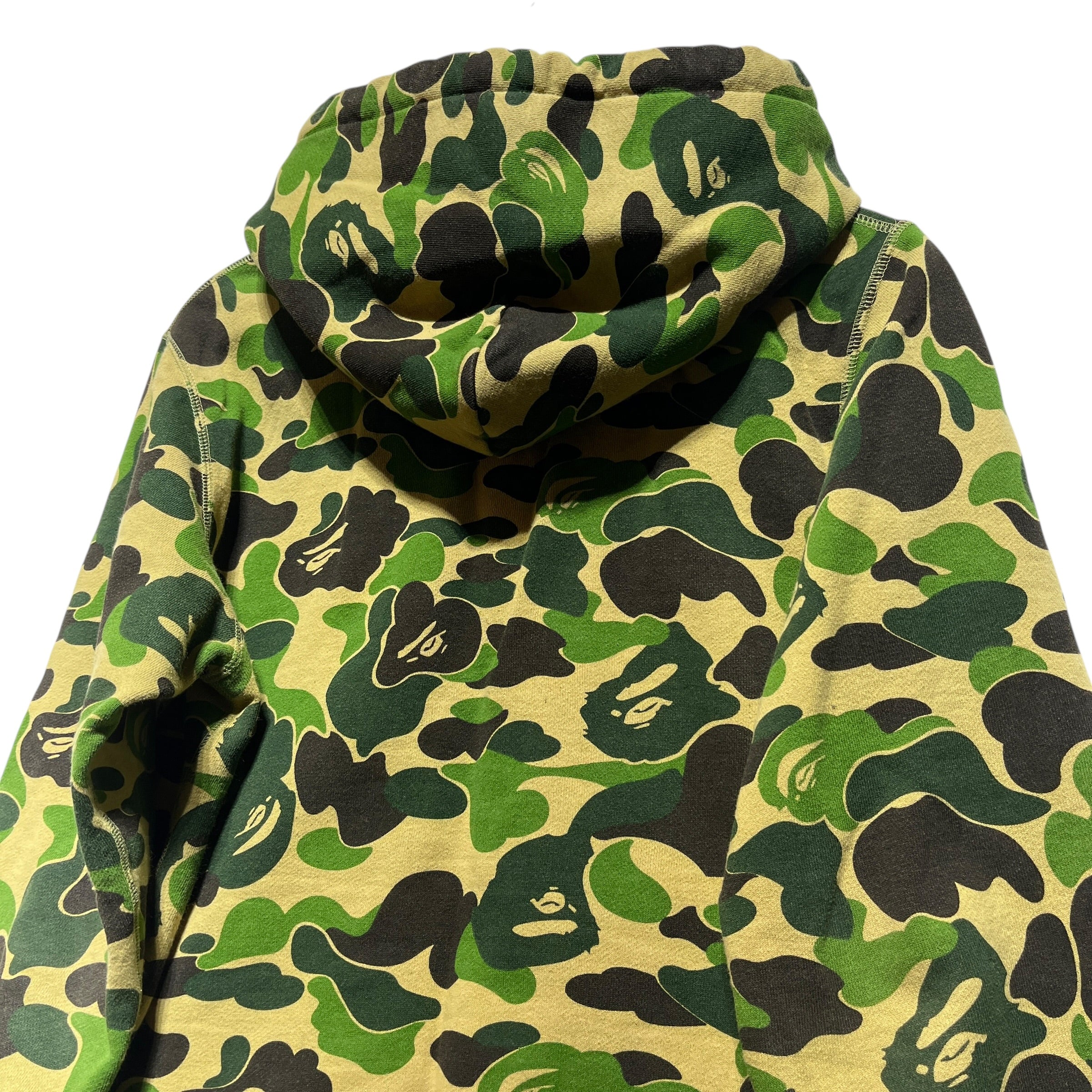 A BATHING APE/Hoodie/M/Camouflage/Cotton/GRN/Front Logo Hoodie view 5