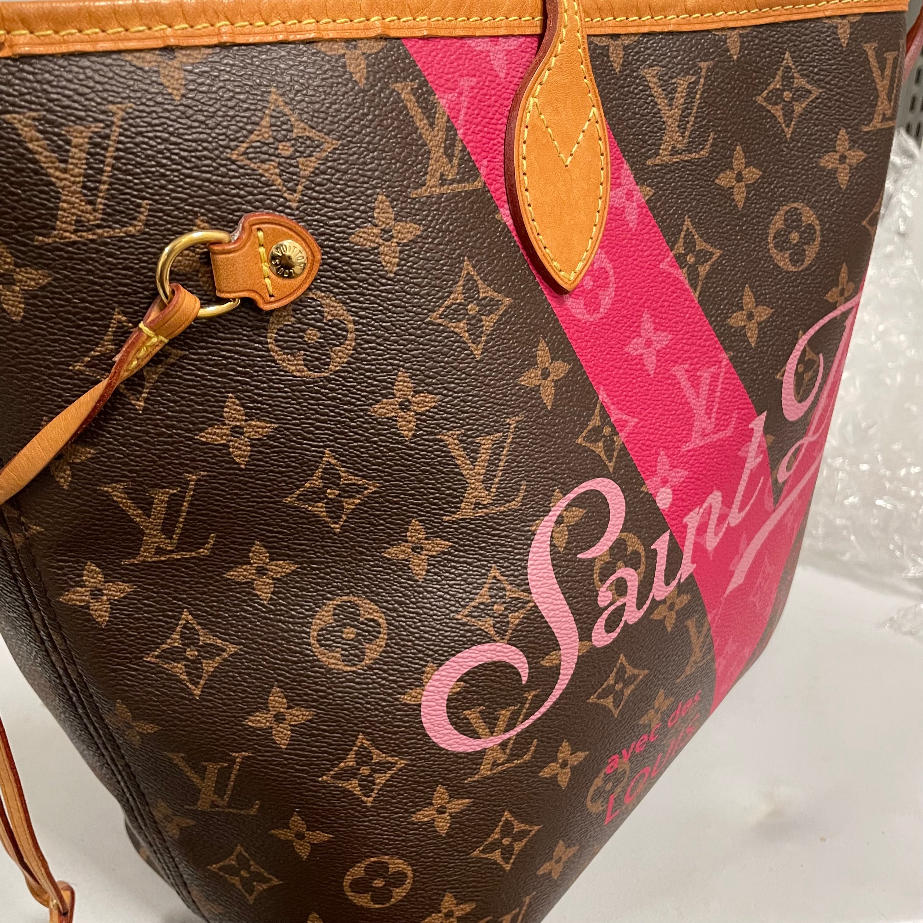 LOUIS VUITTON/Tote Bag/L/Monogram/Leather/BRW/LA2156 view 6