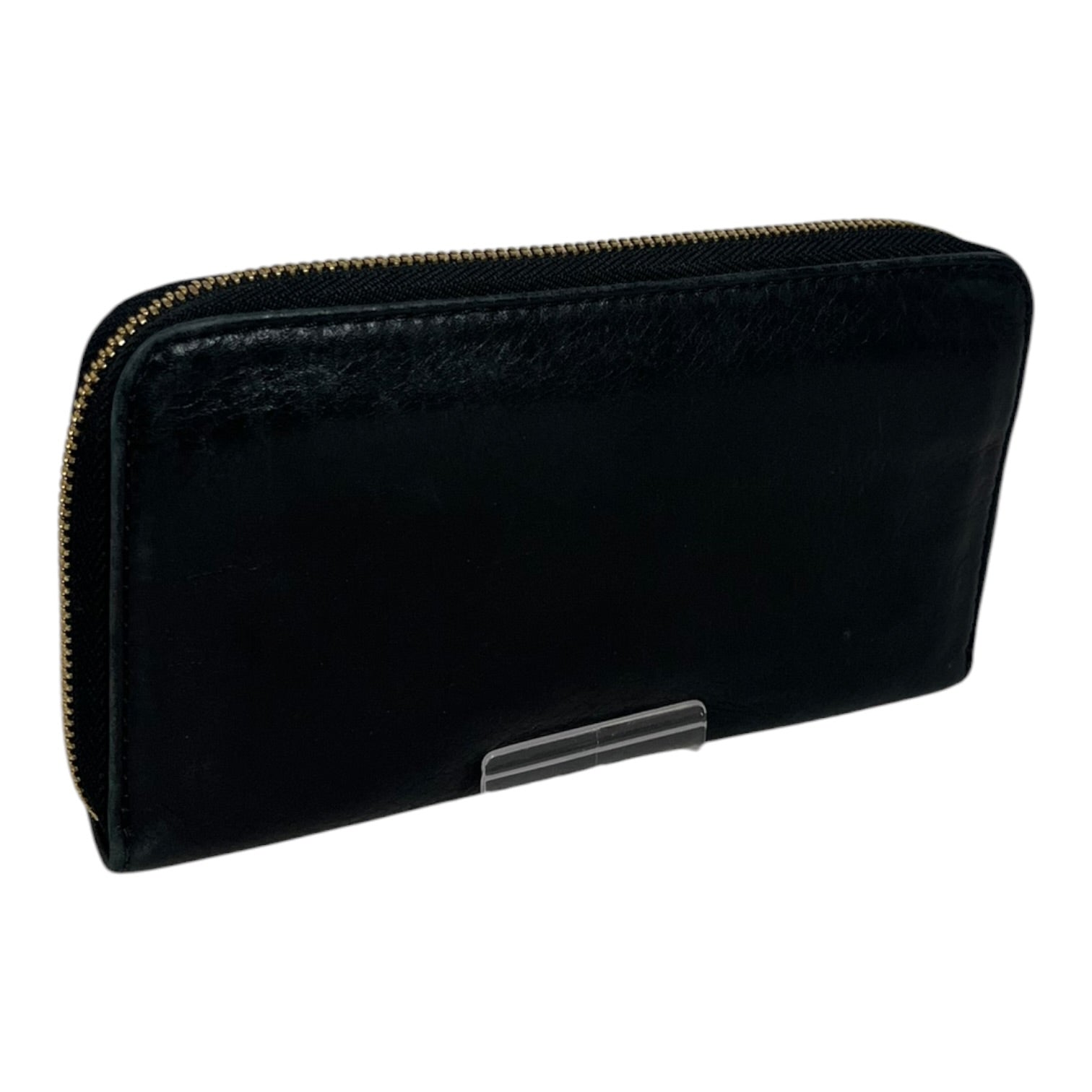 Chloe/Long Wallet/Leather/BLK/L's/Metal bow view 2
