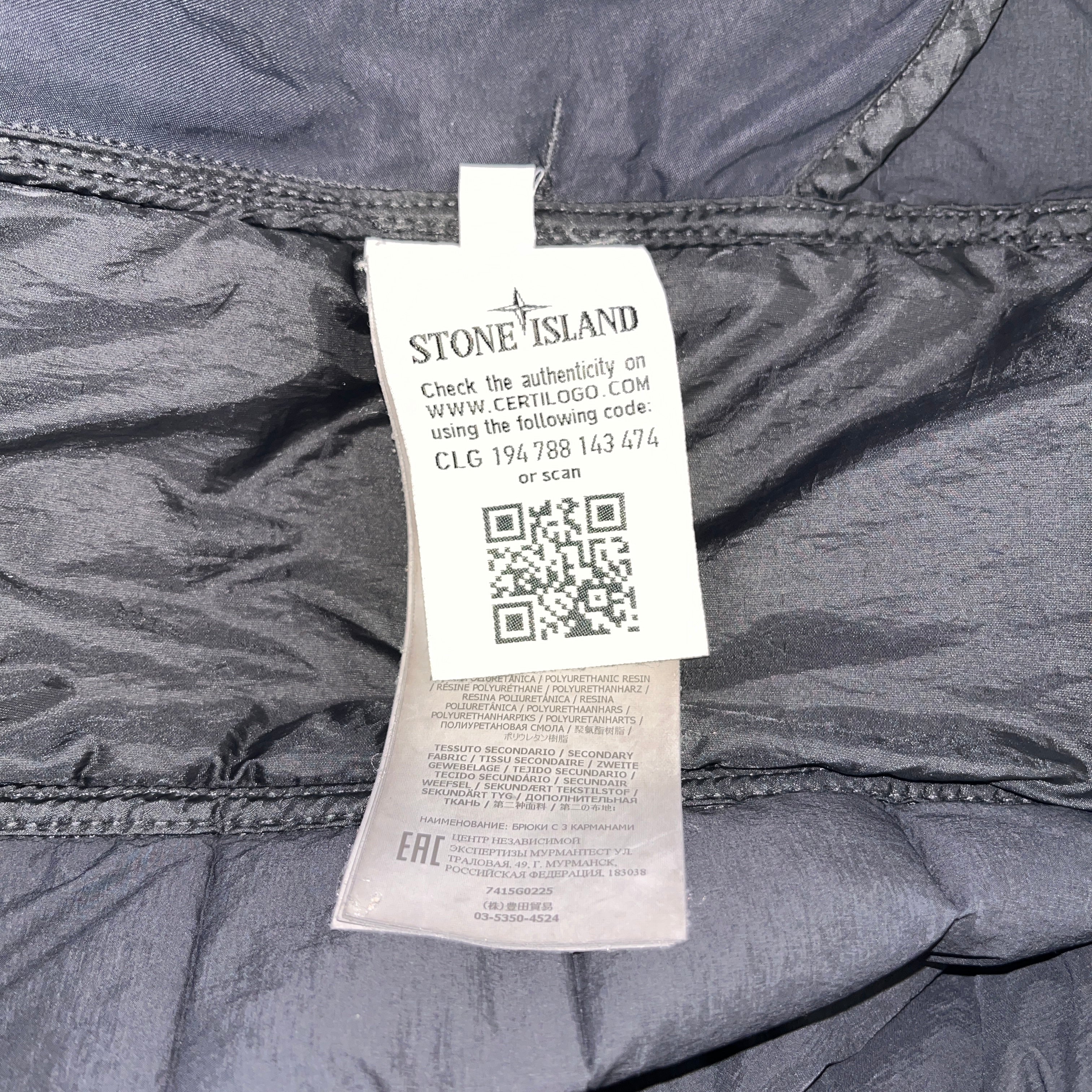 STONE ISLAND/Puffer Vest/M/Nylon/BLK/7415G0225 view 5