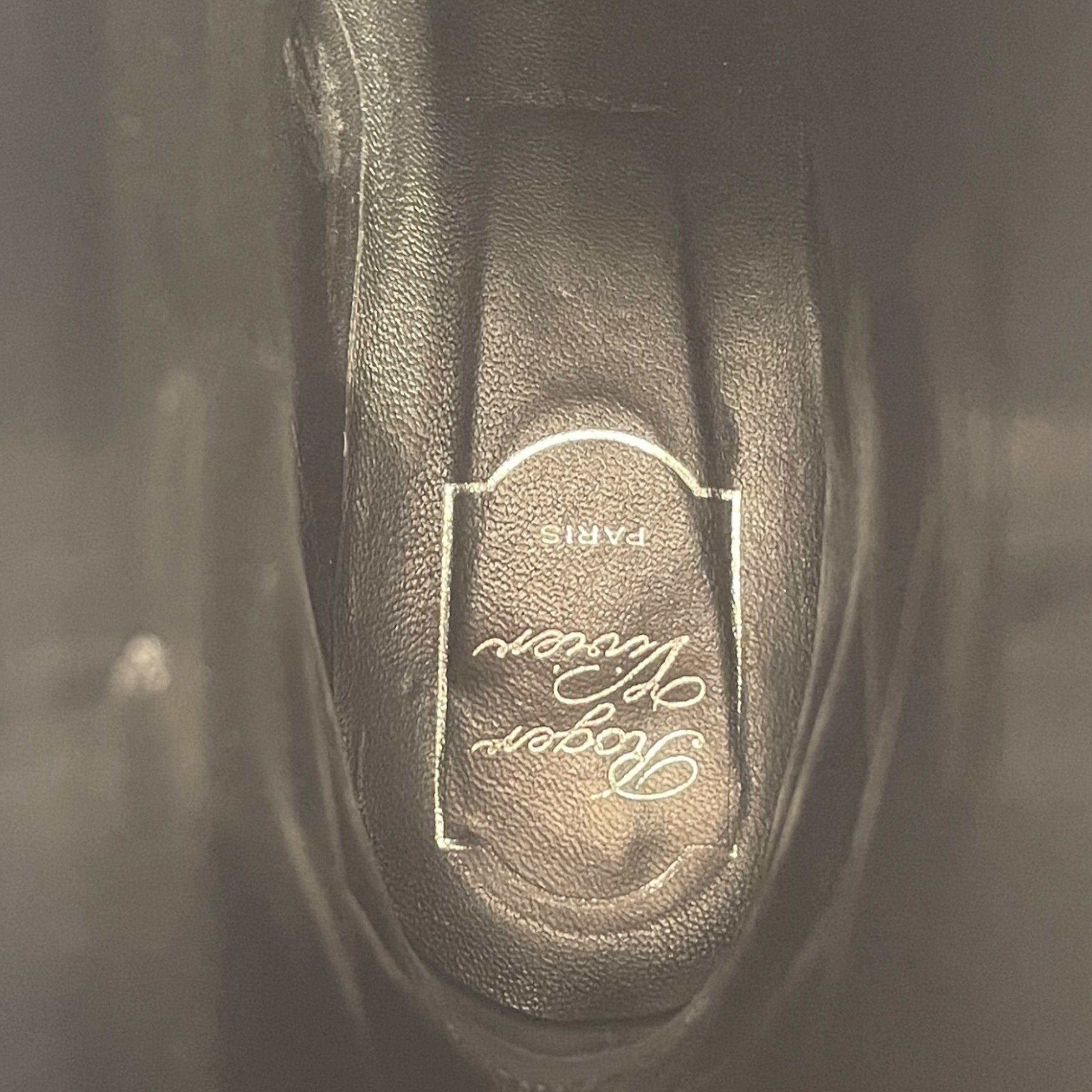 Roger Vivier/Biker Boots/US 8.5/Leather/BLK/RIGER VIVER BIKER BOOTS 38.5 view 4
