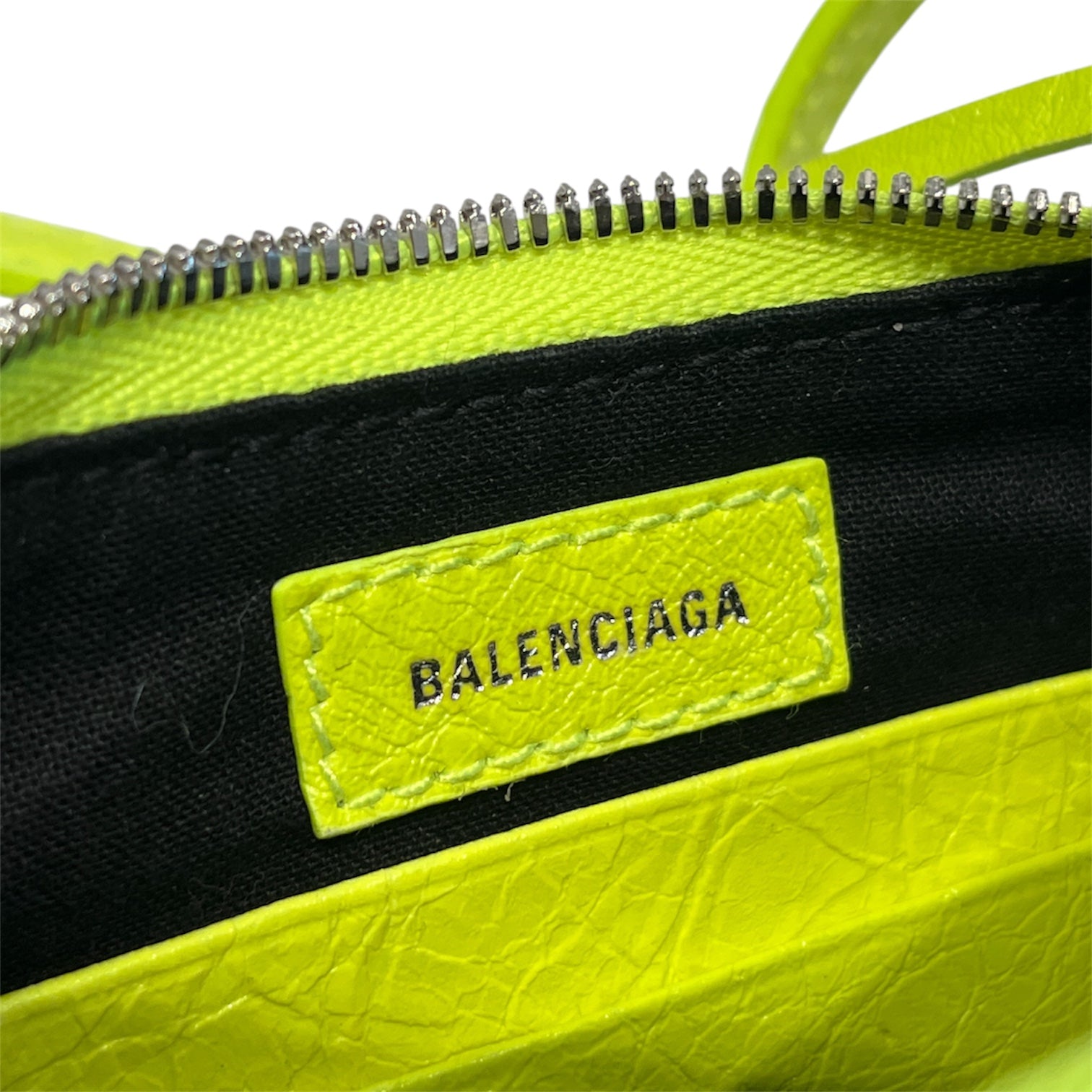 BALENCIAGA/Cross Body Bag/Leather/YEL/ view 5