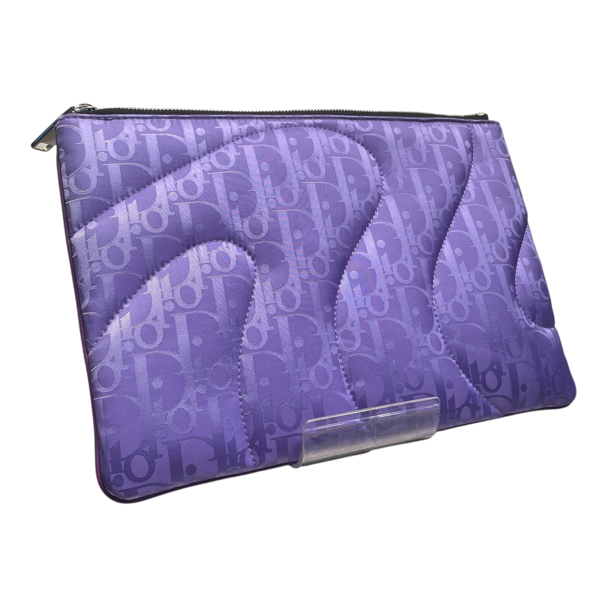 Christian Dior/Clutch Bag/Monogram/Nylon/PPL/ view 1