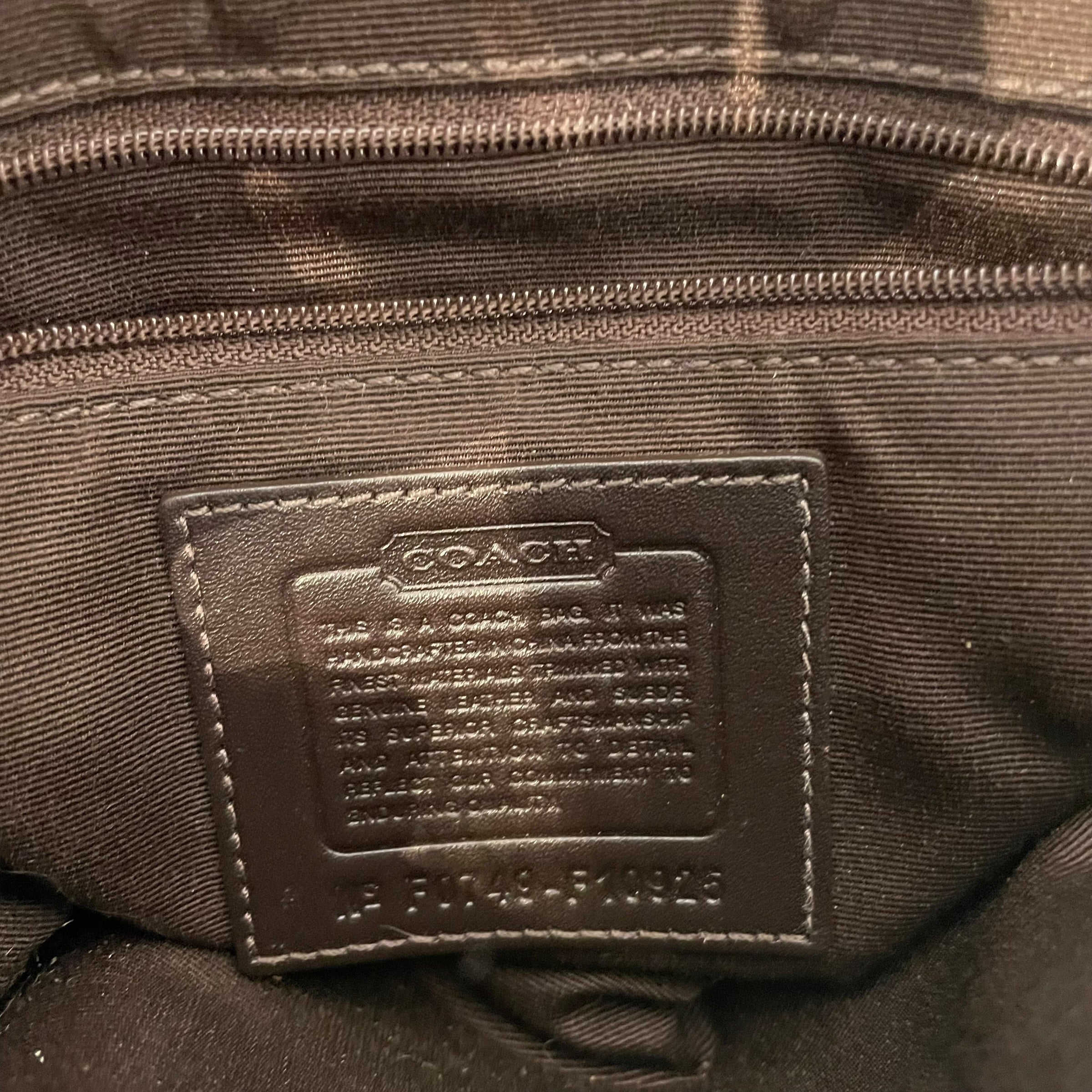 COACH/Hand Bag/Monogram/BRW/Vintage Soho F0749-F10925 view 5