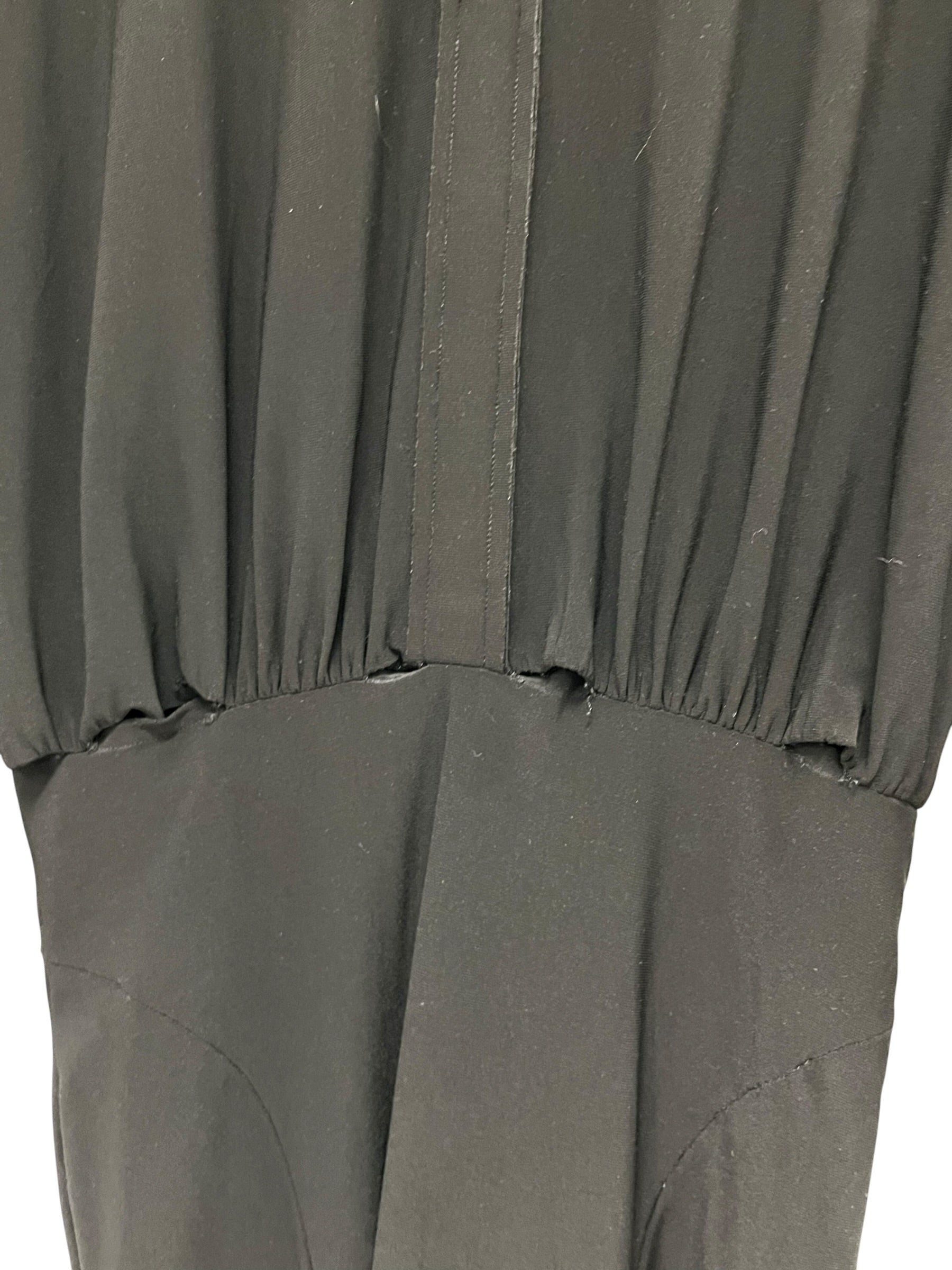 NORMA KAMALI/LS Dress/XS/Polyester/BLK/ view 6
