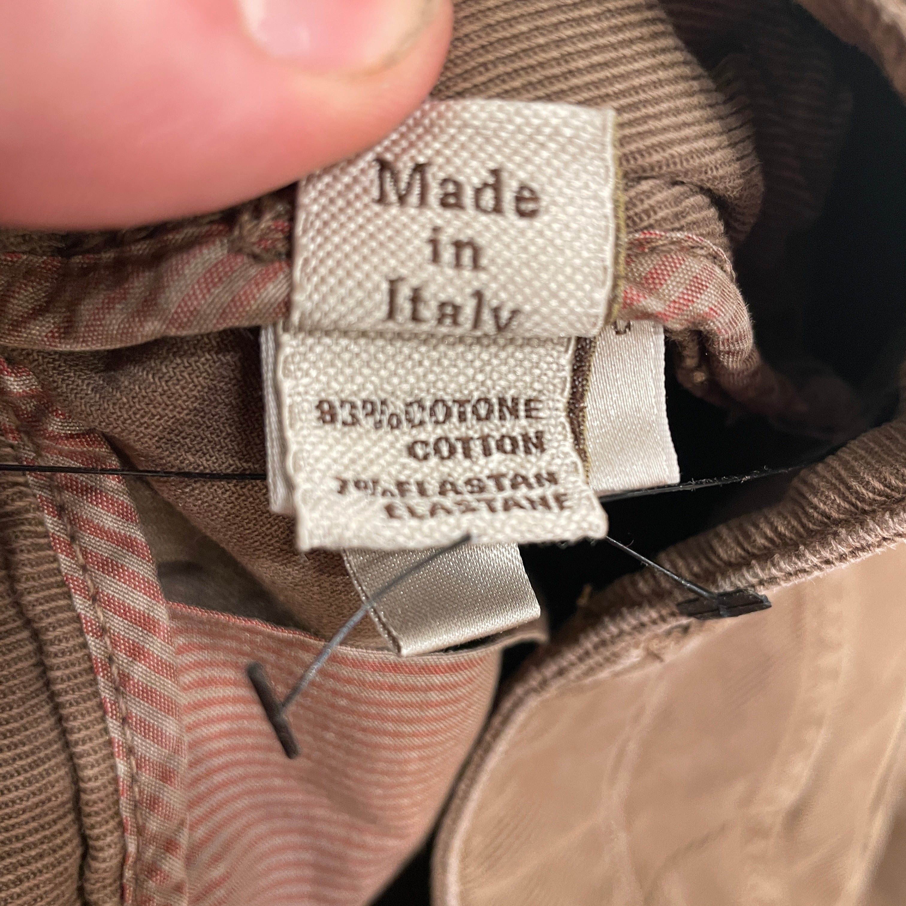 BRUNELLO CUCINELLI/Straight Pants/4/Cotton/BRW/PANELED CARGO view 4