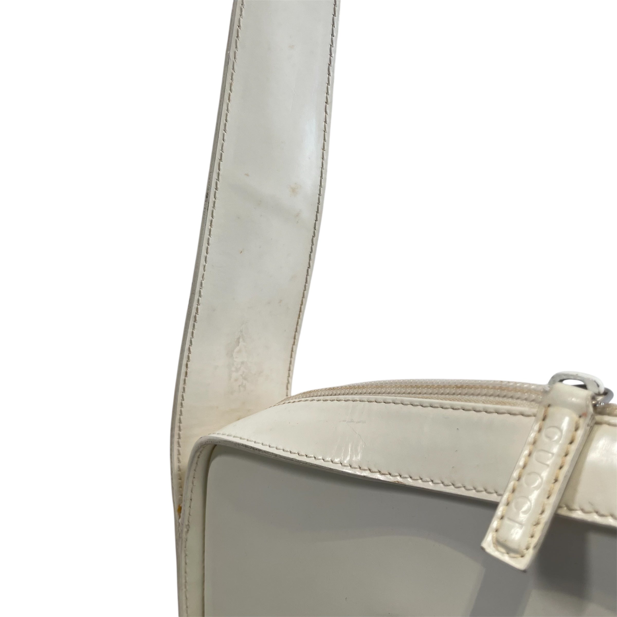 GUCCI/Hand Bag/Leather/WHT/PVC WHITE view 7
