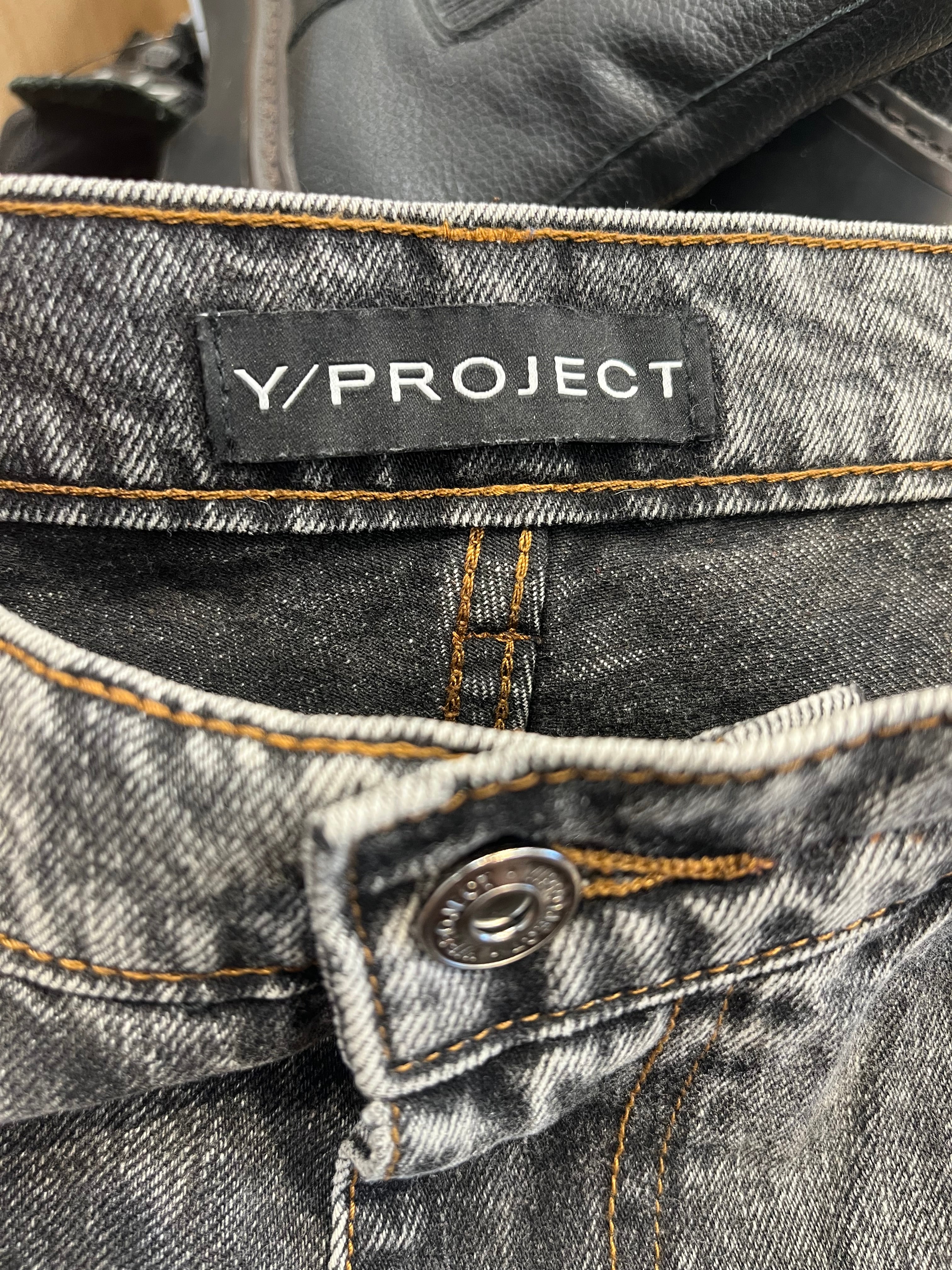 Y/PROJECT/Straight Pants/Denim/IDG/ view 3