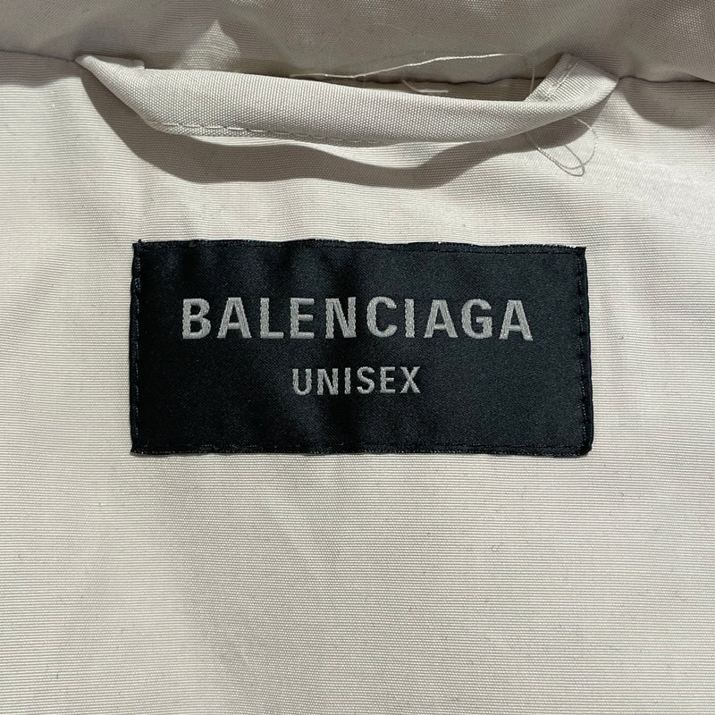 BALENCIAGA/Puffer Vest/XXL/Nylon/CRM/