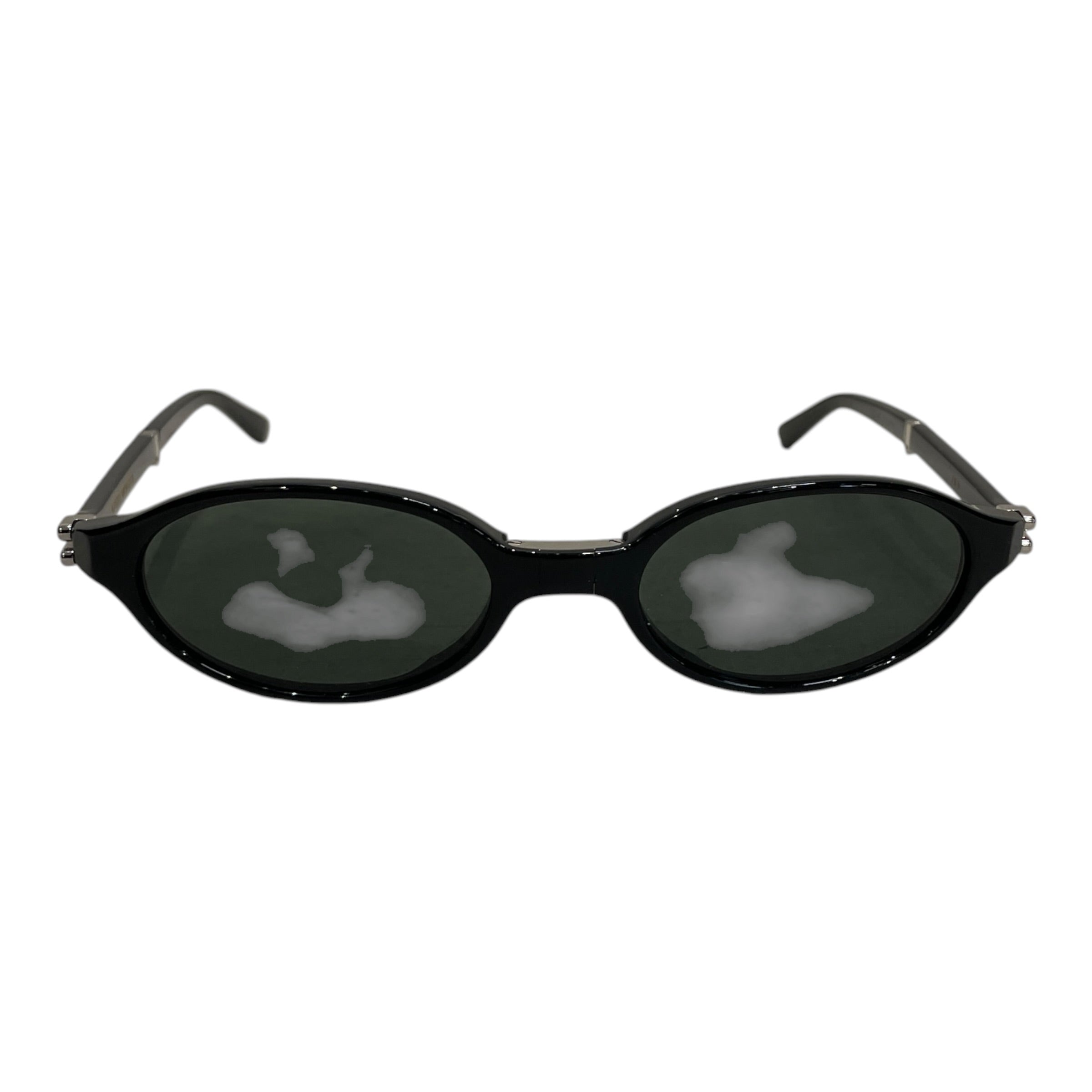 GENTLE MONSTER/Sunglasses/Celluloid/BLK/IVY SMALL OVAL view 1