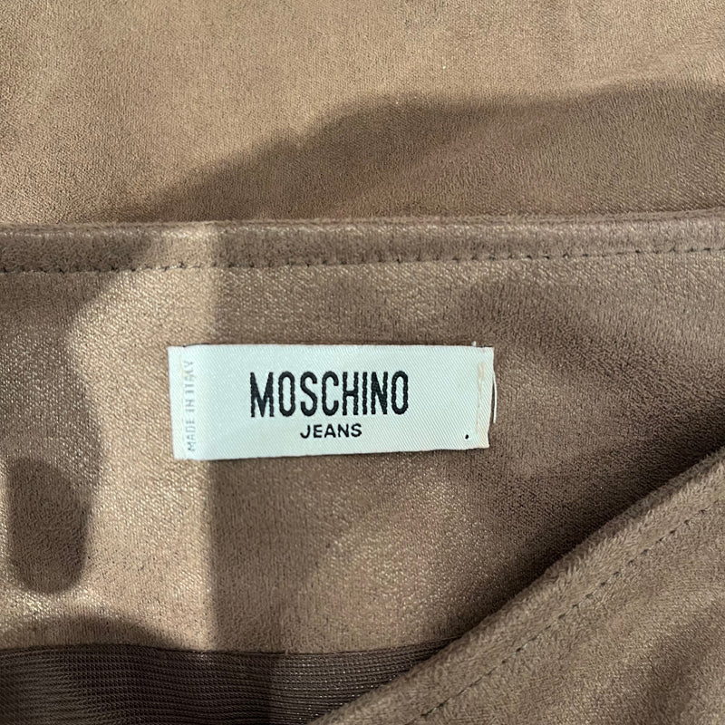 MOSCHINO/Long Skirt/4/Cotton/BRW/