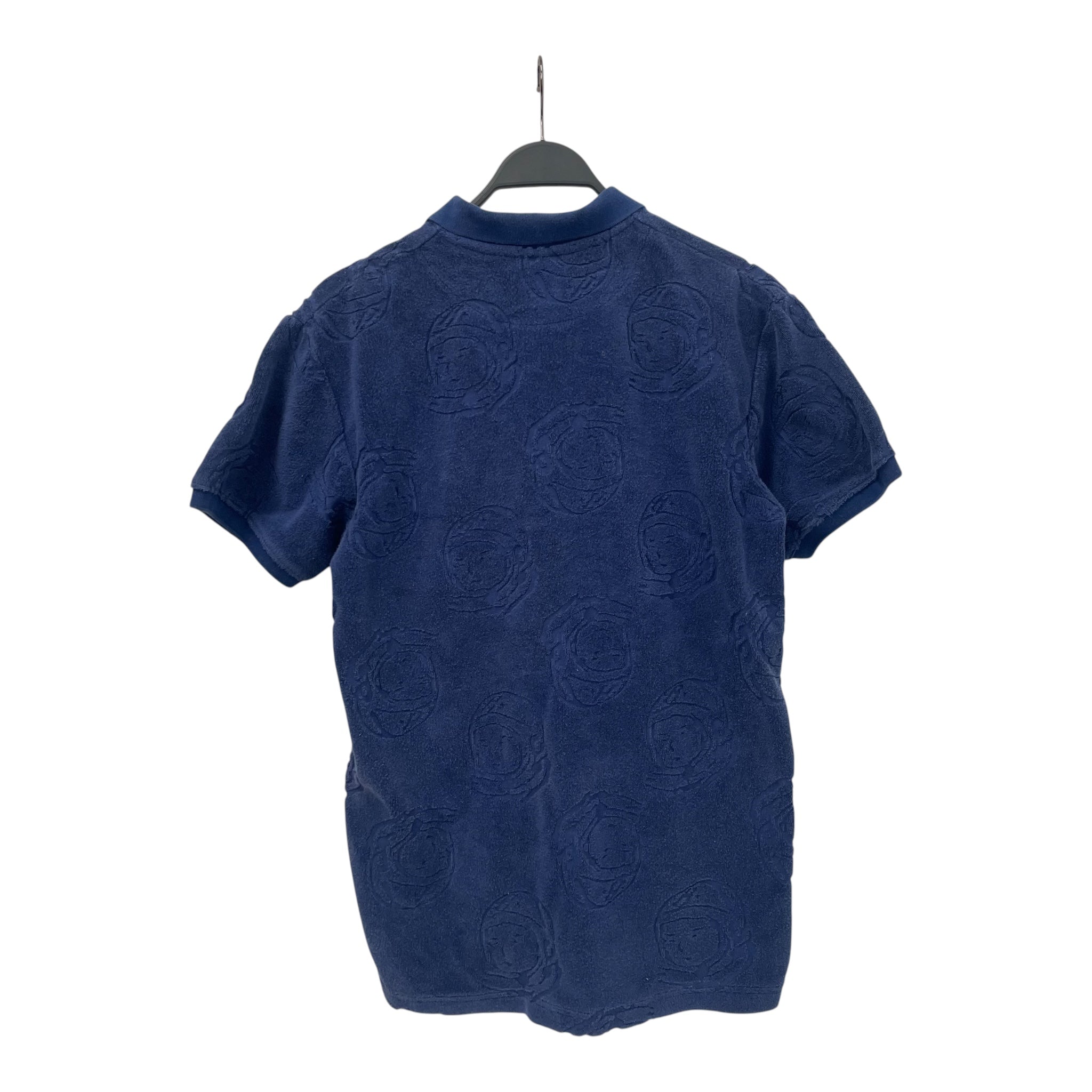 BILLIONAIRE BOYS CLUB/Polo Shirt/M/Cotton/BLU/All Over Print/ view 2