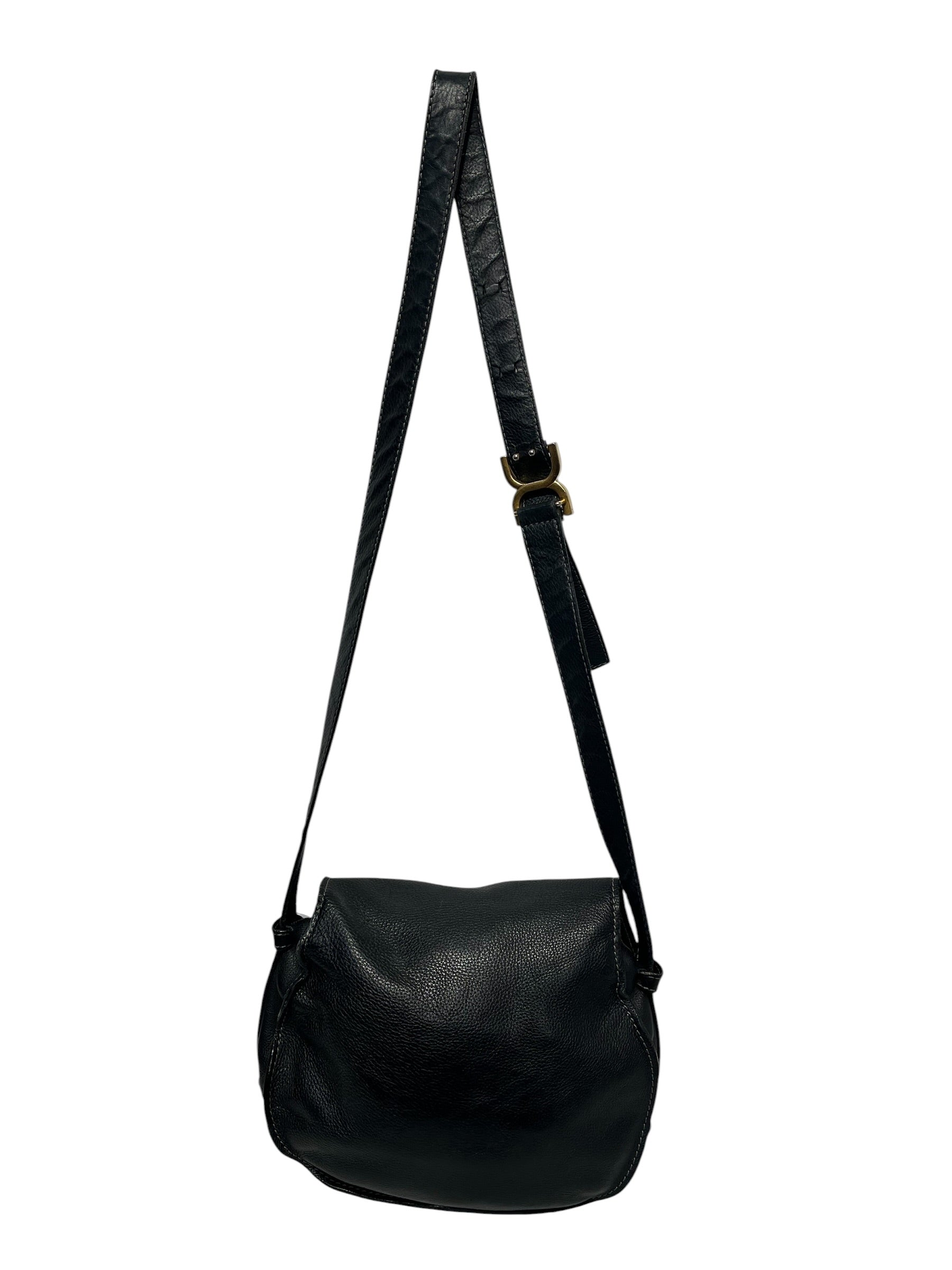 Chloe/Cross Body Bag/Leather/BLK/01-13-62-65 view 3