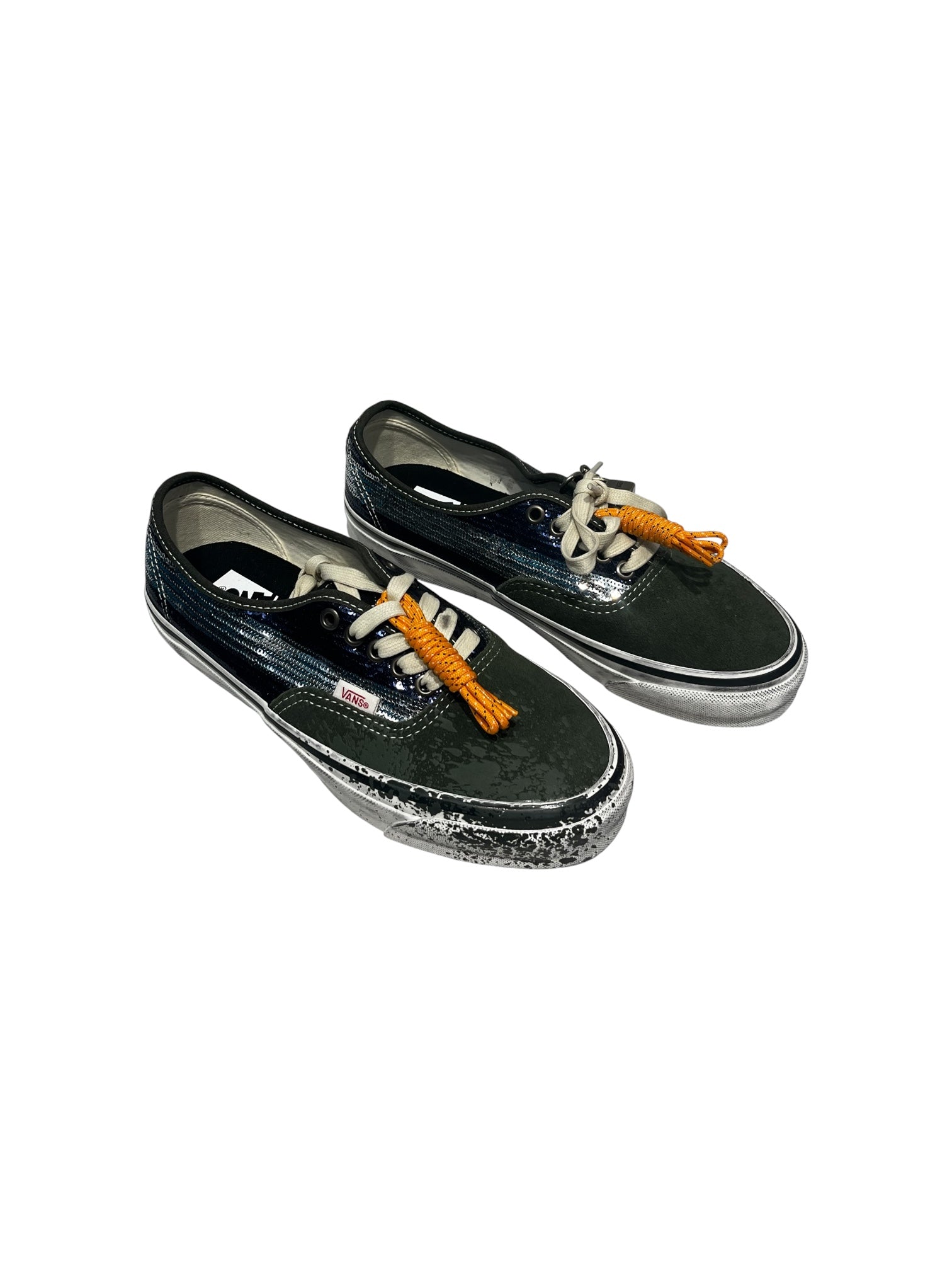 VANS/Low-Sneakers/US 7.5/Cotton/GRN/La Habanna sequin view 3