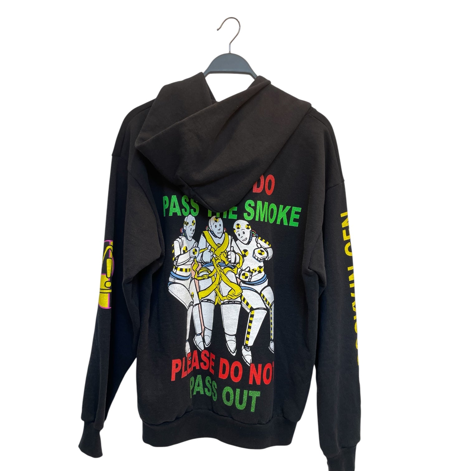 INJURED GENERATION/Hoodie/L/All Over Print/Cotton/BLK/A$AP ROCKY view 2