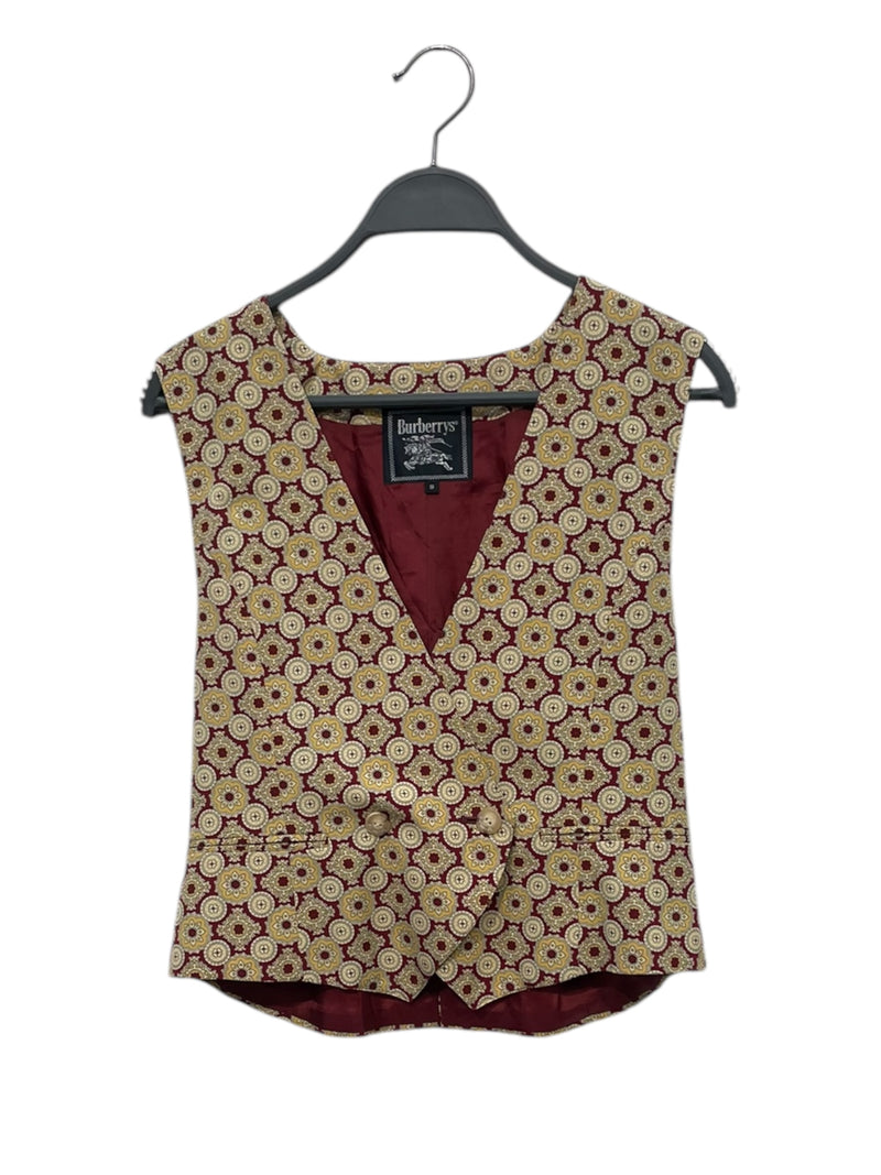 BURBERRYS/Vest/9/Multicolor/Polyester/All Over Print/FYA10-650
