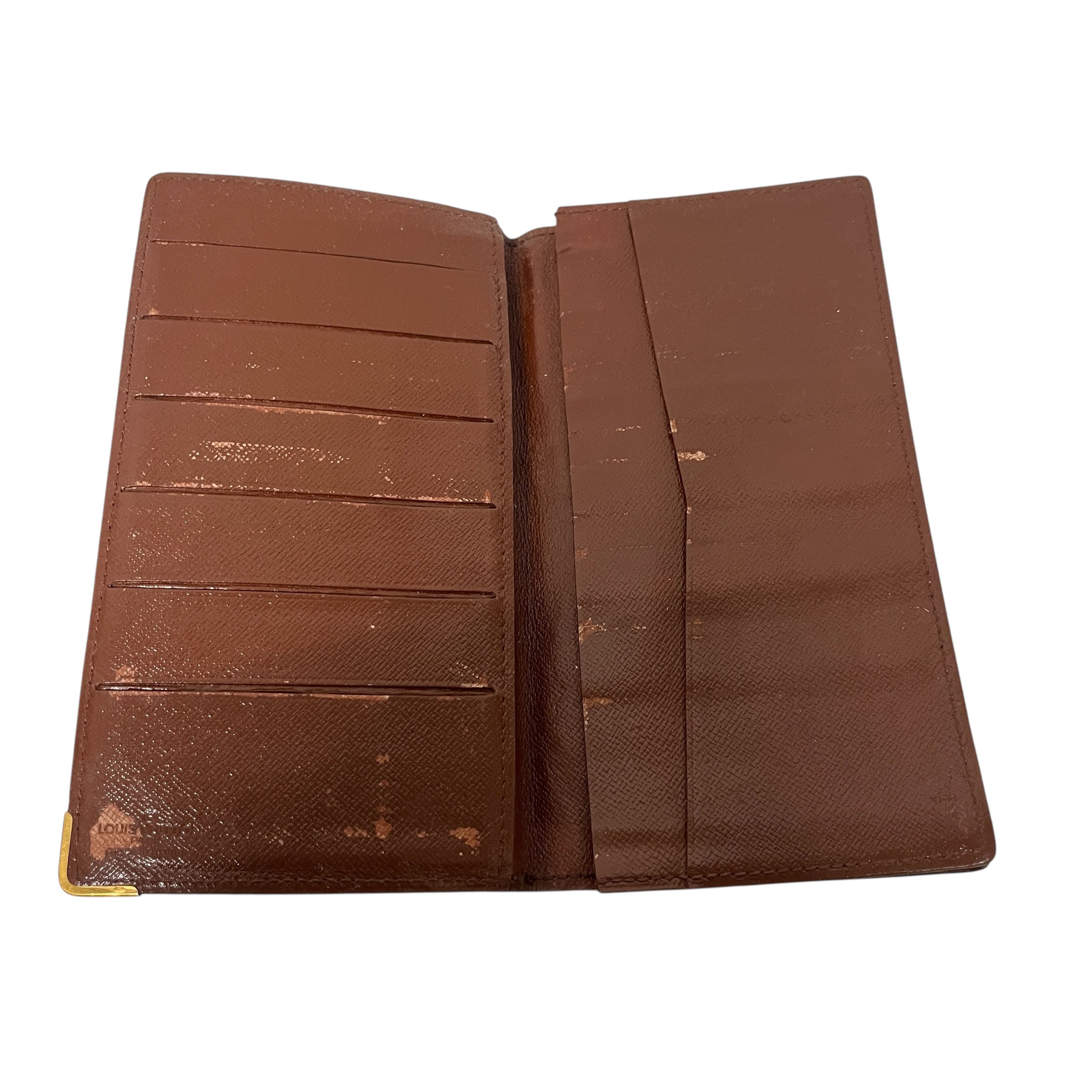 LOUIS VUITTON/Wallet/Monogram/Leather/BRW/LV MONOGRAM WALLET view 3