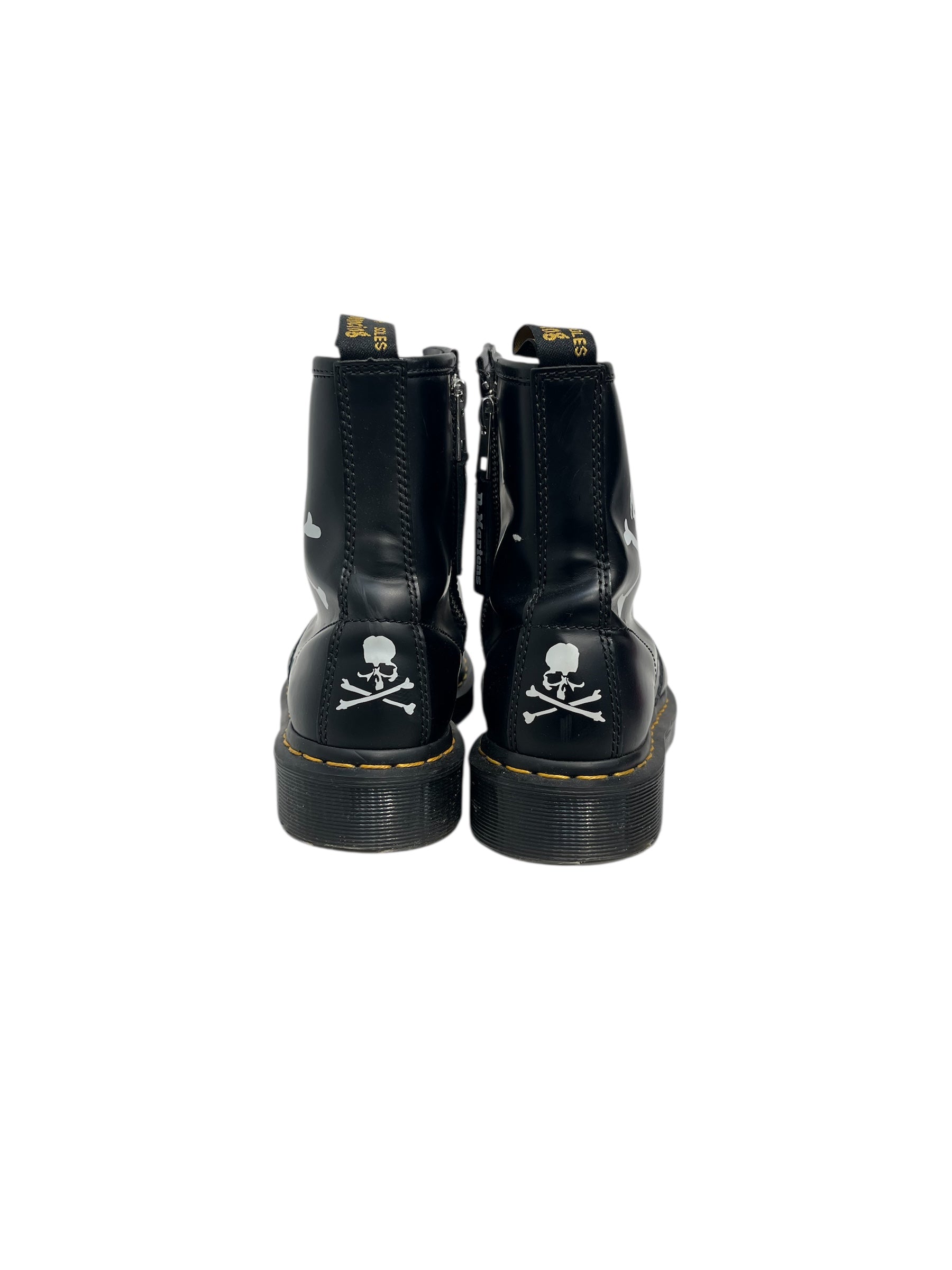 Dr.Martens/mastermind JAPAN/Boots/EU 39/Leather/BLK/COLLAB ZIPPER BOOTS view 4