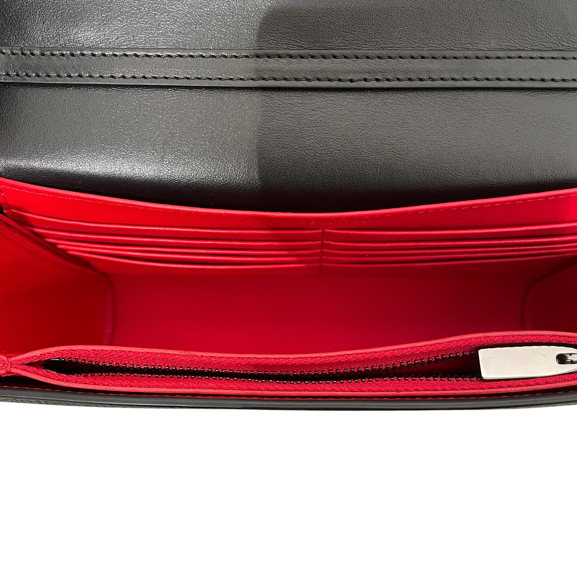 Christian Louboutin/Cross Body Bag/Leather/BLK/PALOMA CLUTCH LOUBINTHESKY STU view 7