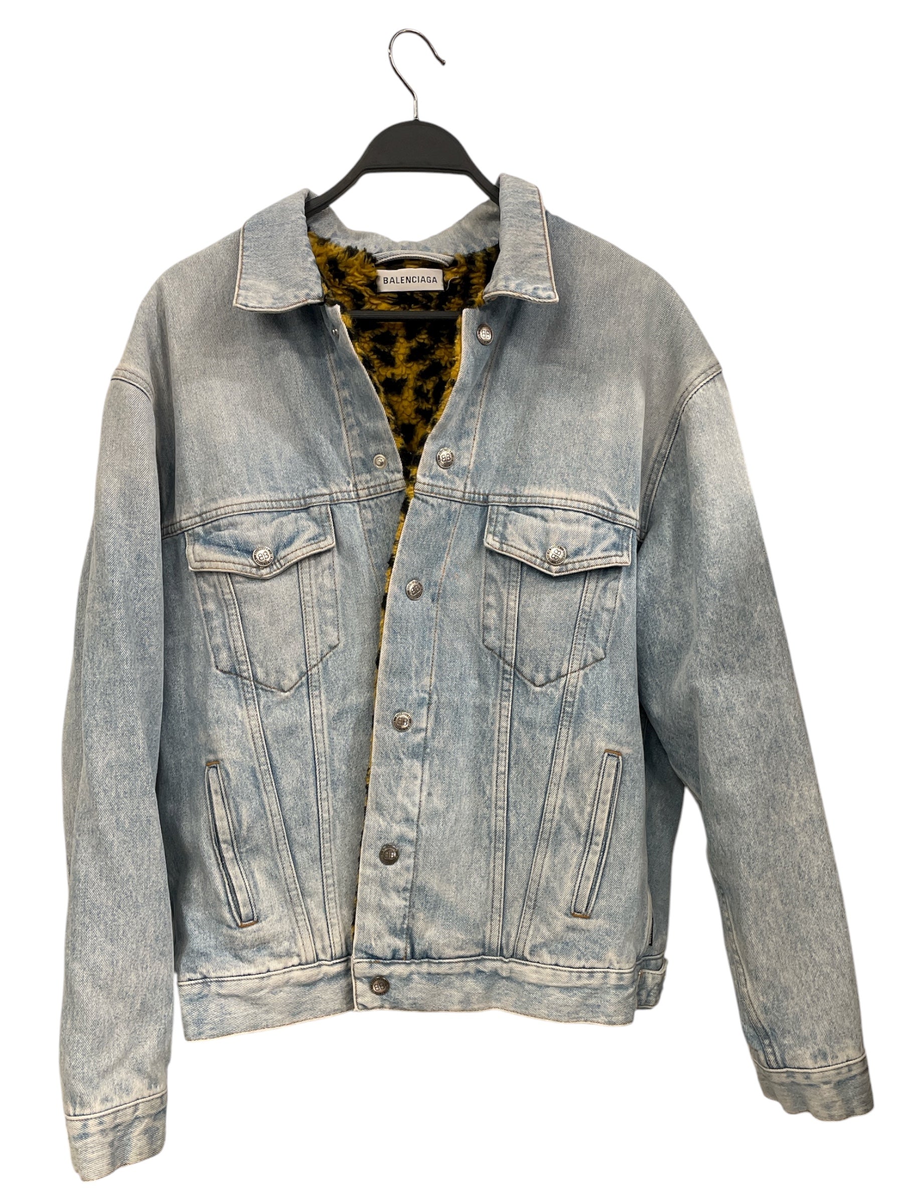 BALENCIAGA/Denim Jkt/34/Denim/BLU/ view 1