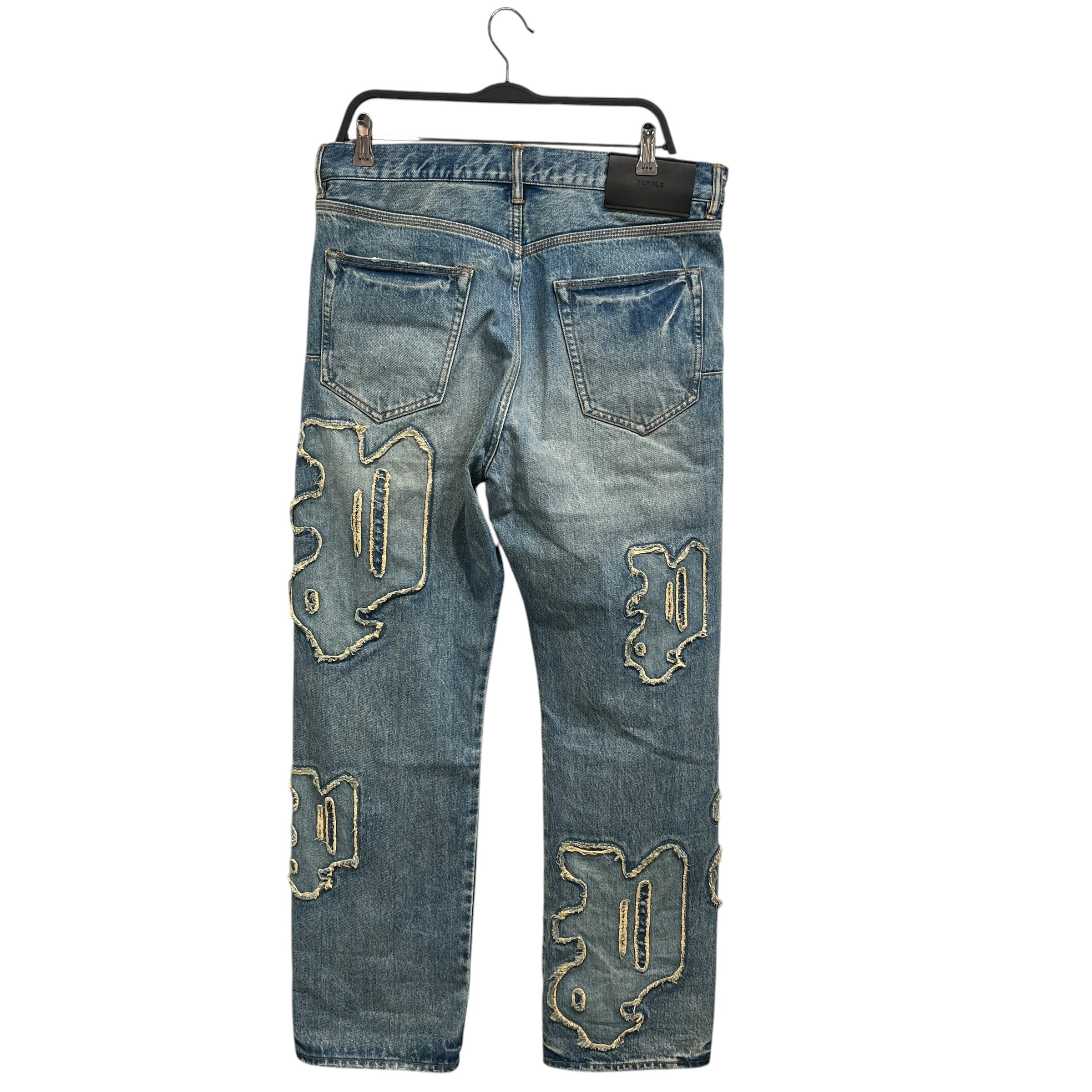 PURPLE BRAND/Straight Pants/33/Denim/IDG/Graphic/Embroidered P view 2