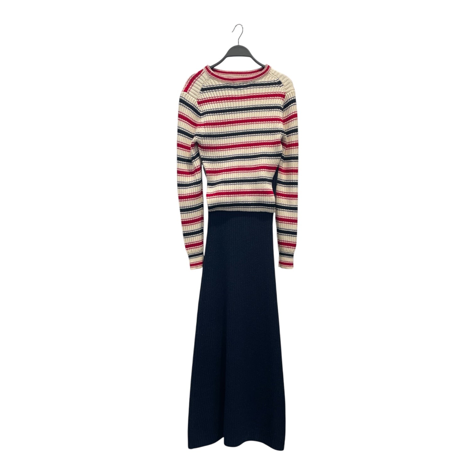 ROSIE ASSOULIN /LS Dress/L/Stripe/Wool/NVY/THOUSAND IN ONE WAYS view 2