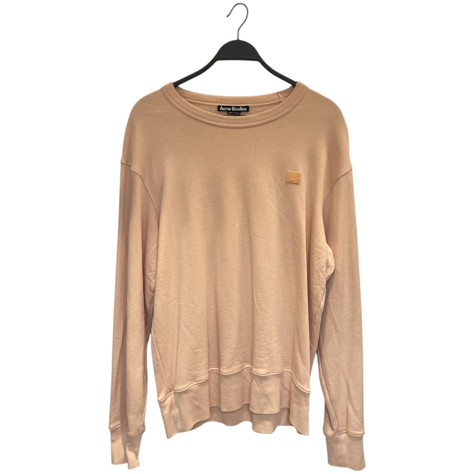Acne Studios/Sweatshirt/L/Nylon/PNK/EMBROIDER FACE PATCH CHEST view 1